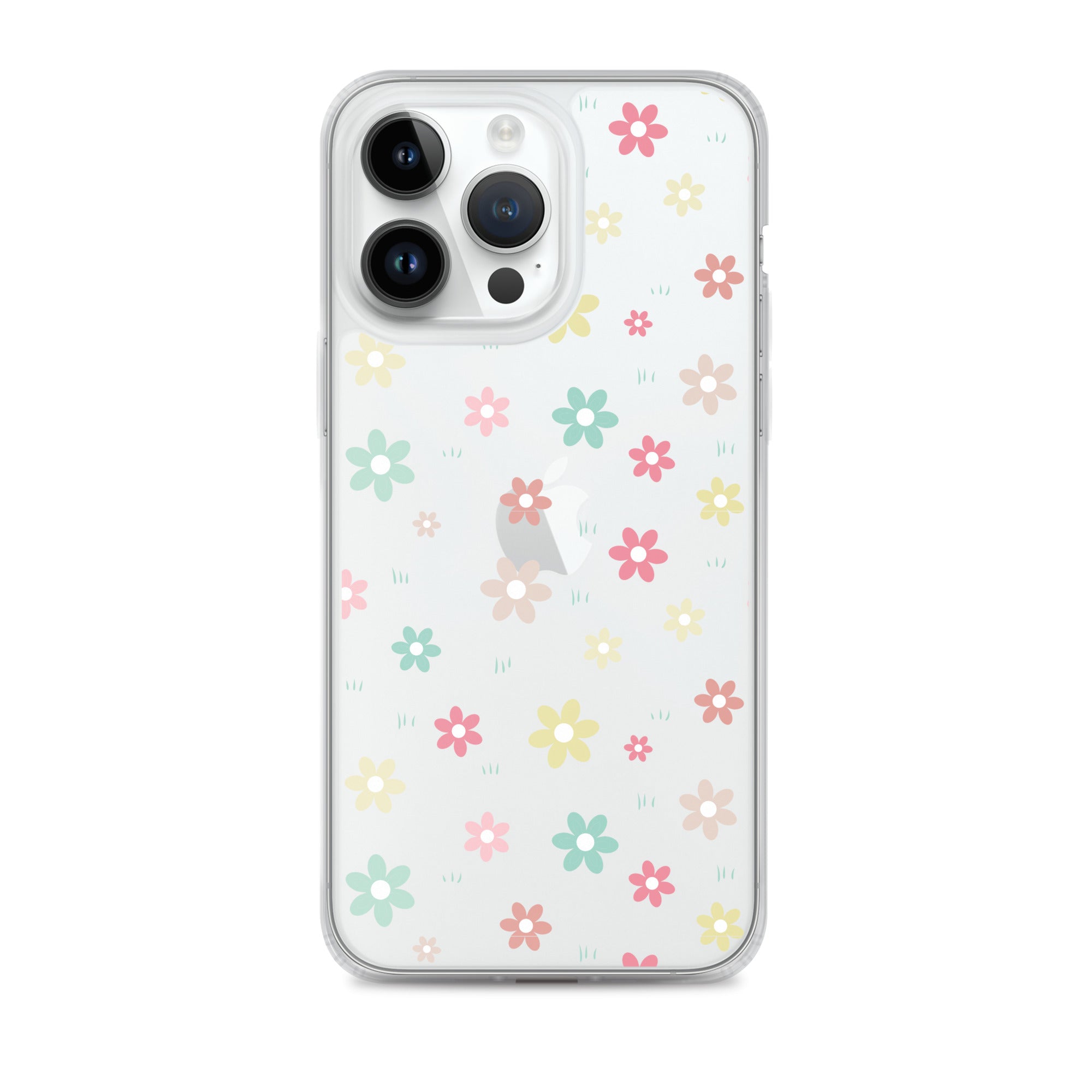 Flowers Doodle Clear iPhone® Case, Transparent Luxury Cover, Scratch-Resistant, Available For All Models, JHTEE Accessories., - JHTEE, Clear iPhone case, Clear phone case, Dust-proof case, #tag4#, #tag5#, #tag6#, #tag7#, #tag8#, #tag9#, #tag10#, #tag11#, #tag12#, #tag13#, #tag14#, #tag15#, #tag16#, #tag17#, #