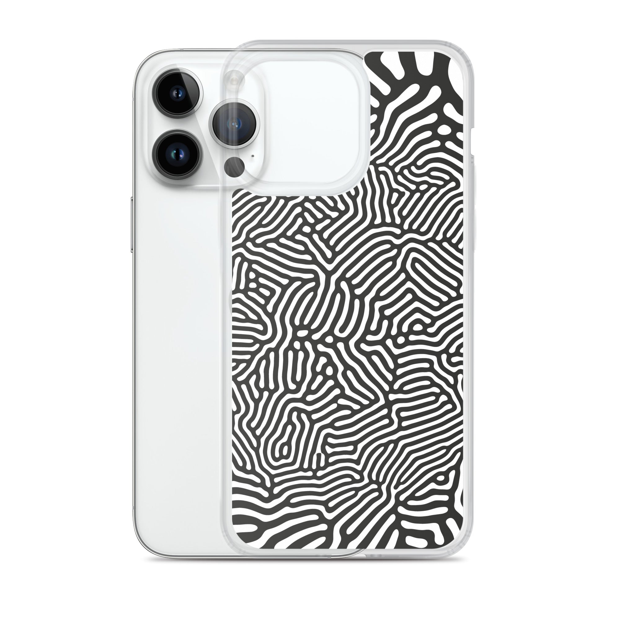 Scramble iPhone® Case, Transparent Luxury Cover, Scratch-Resistant, Available For All Models, JHTEE Accessories. - JHTEE