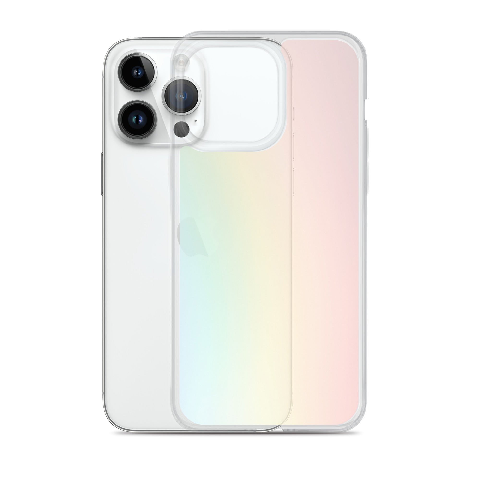 Gradient Shade Clear iPhone® Case, Transparent Luxury Cover, Scratch-Resistant, Available For All Models, JHTEE Accessories. - JHTEE