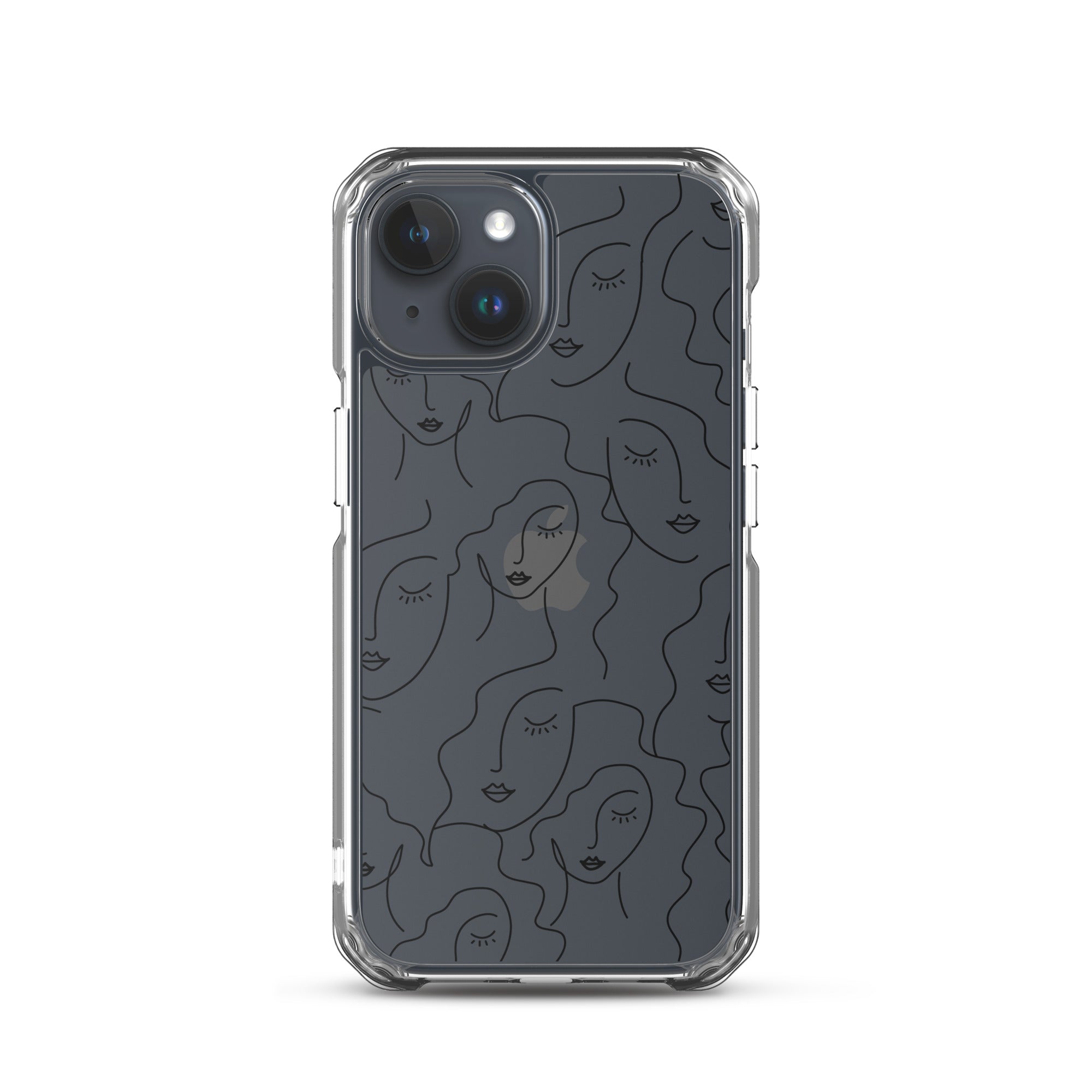 Faces Clear iPhone Case, Transparent Luxury Cover, Scratch-Resistant, Available For All Models, JHTEE Accessories., - JHTEE, Clear iPhone case, Clear phone case, Dust-proof case, #tag4#, #tag5#, #tag6#, #tag7#, #tag8#, #tag9#, #tag10#, #tag11#, #tag12#, #tag13#, #tag14#, #tag15#, #tag16#, #tag17#, #