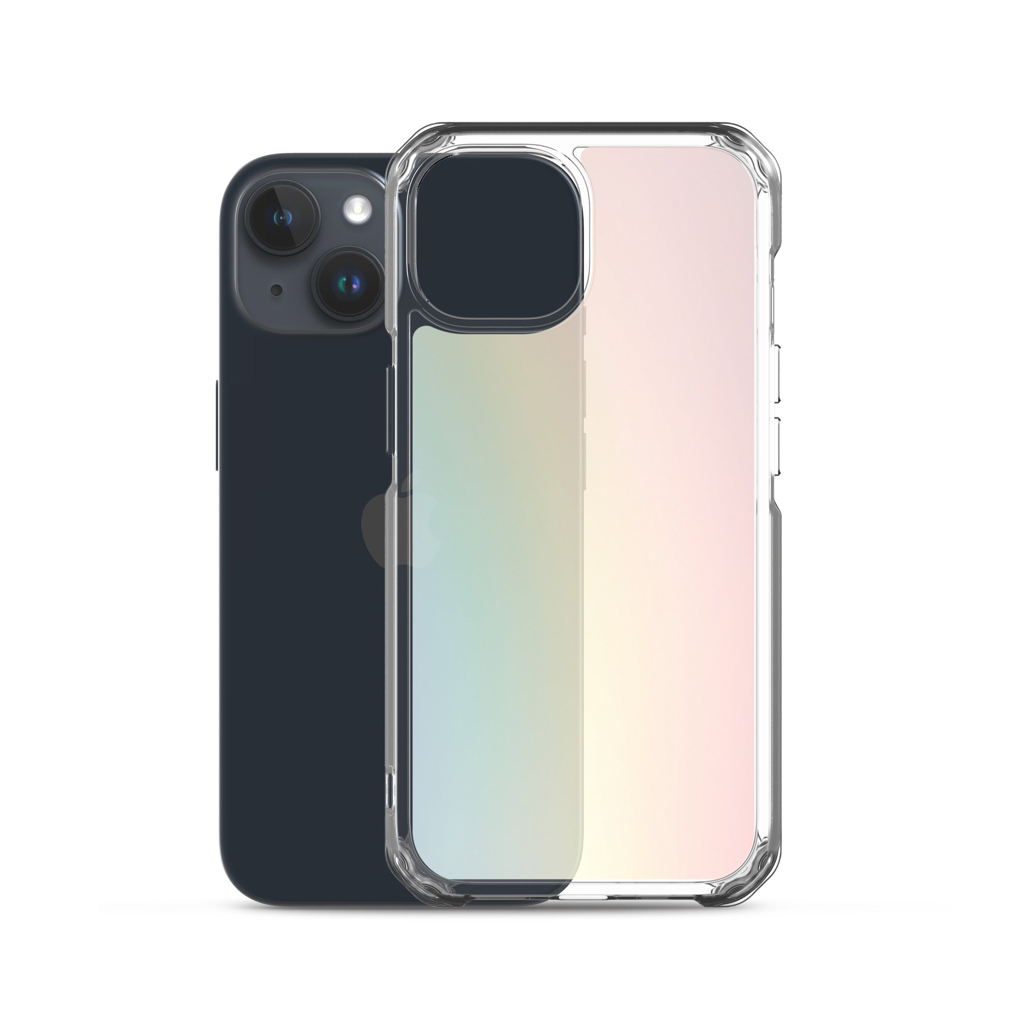 Gradient Shade Clear iPhone® Case, Transparent Luxury Cover, Scratch-Resistant, Available For All Models, JHTEE Accessories. - JHTEE