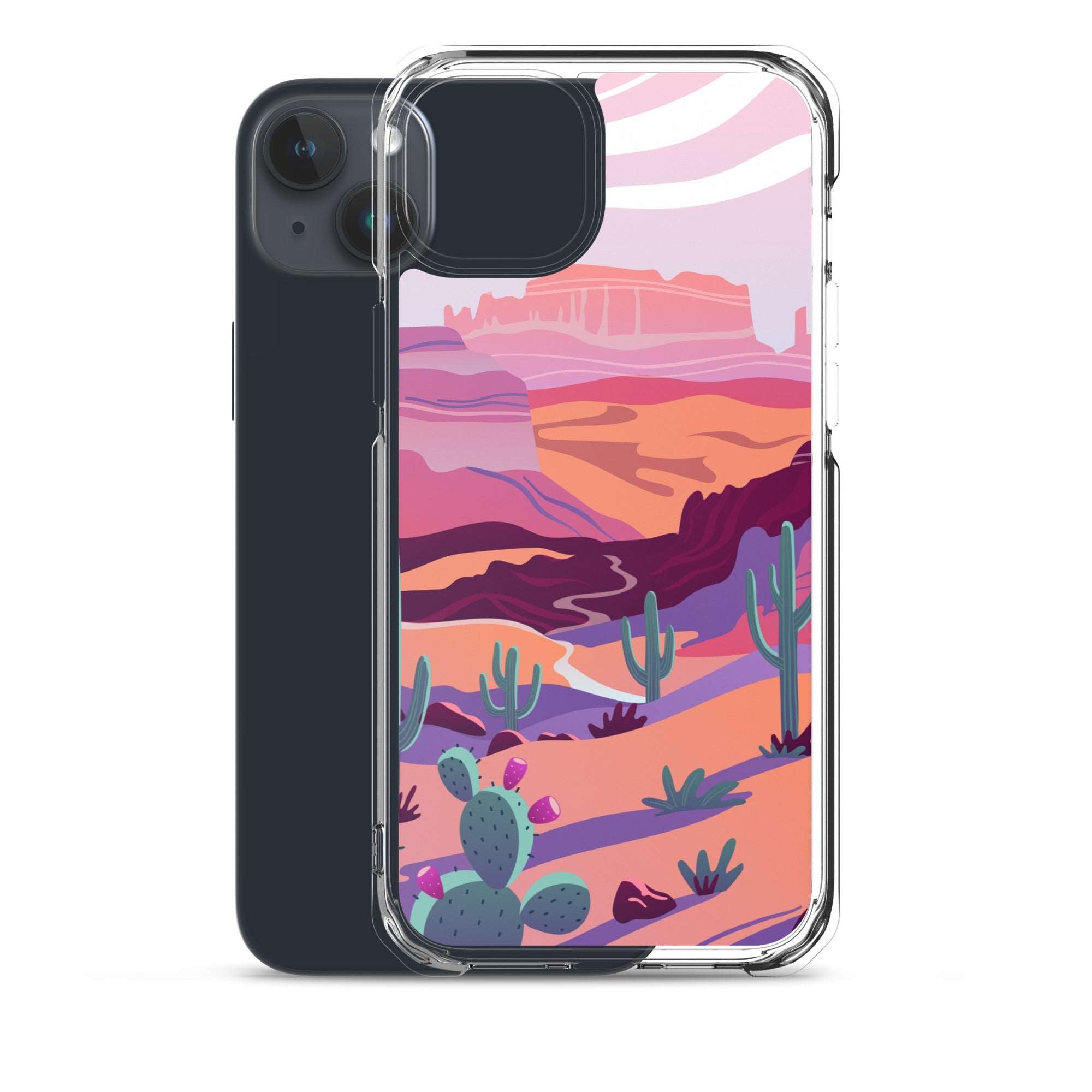 Desert Wild Clear iPhone® Case, Luxury Cover, Scratch-Resistant, Available For All Models, JHTEE Accessories., - JHTEE, Clear iPhone case, Clear phone case, Dust-proof case, #tag4#, #tag5#, #tag6#, #tag7#, #tag8#, #tag9#, #tag10#, #tag11#, #tag12#, #tag13#, #tag14#, #tag15#, #tag16#, #tag17#, #