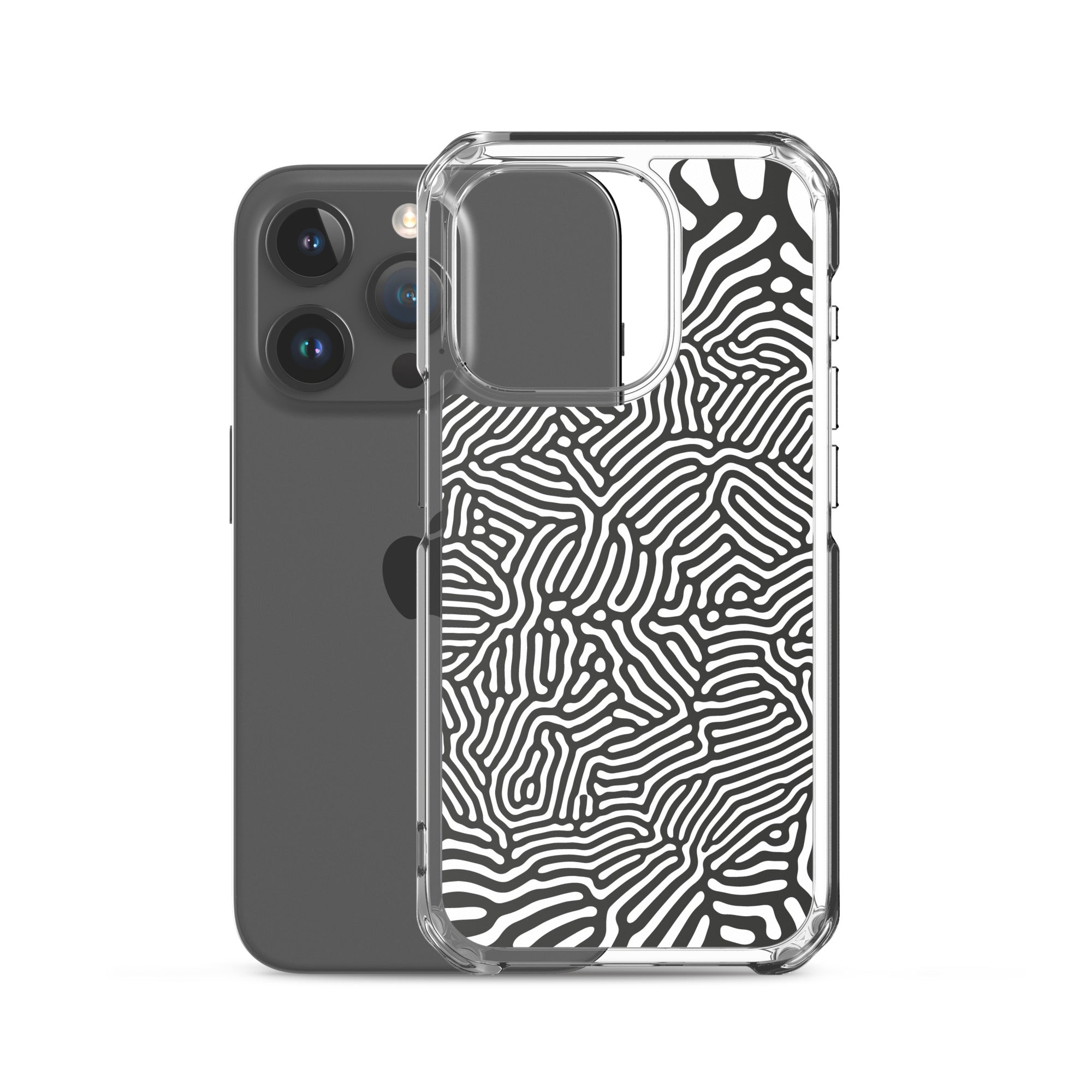 Scramble iPhone® Case, Transparent Luxury Cover, Scratch-Resistant, Available For All Models, JHTEE Accessories. - JHTEE