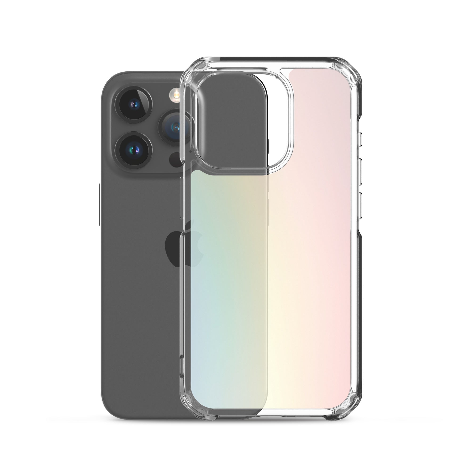 Gradient Shade Clear iPhone® Case, Transparent Luxury Cover, Scratch-Resistant, Available For All Models, JHTEE Accessories. - JHTEE