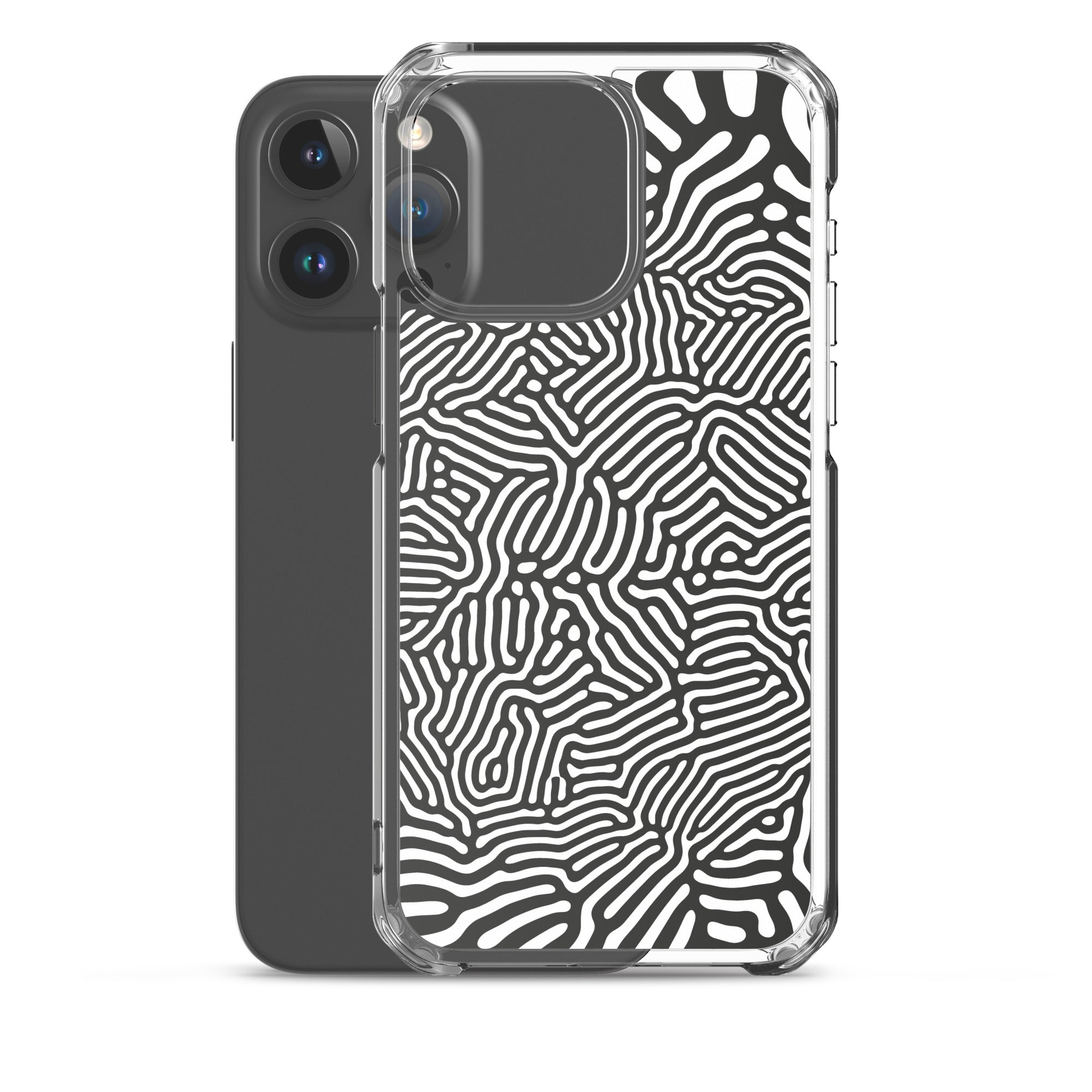Scramble iPhone® Case, Transparent Luxury Cover, Scratch-Resistant, Available For All Models, JHTEE Accessories. - JHTEE