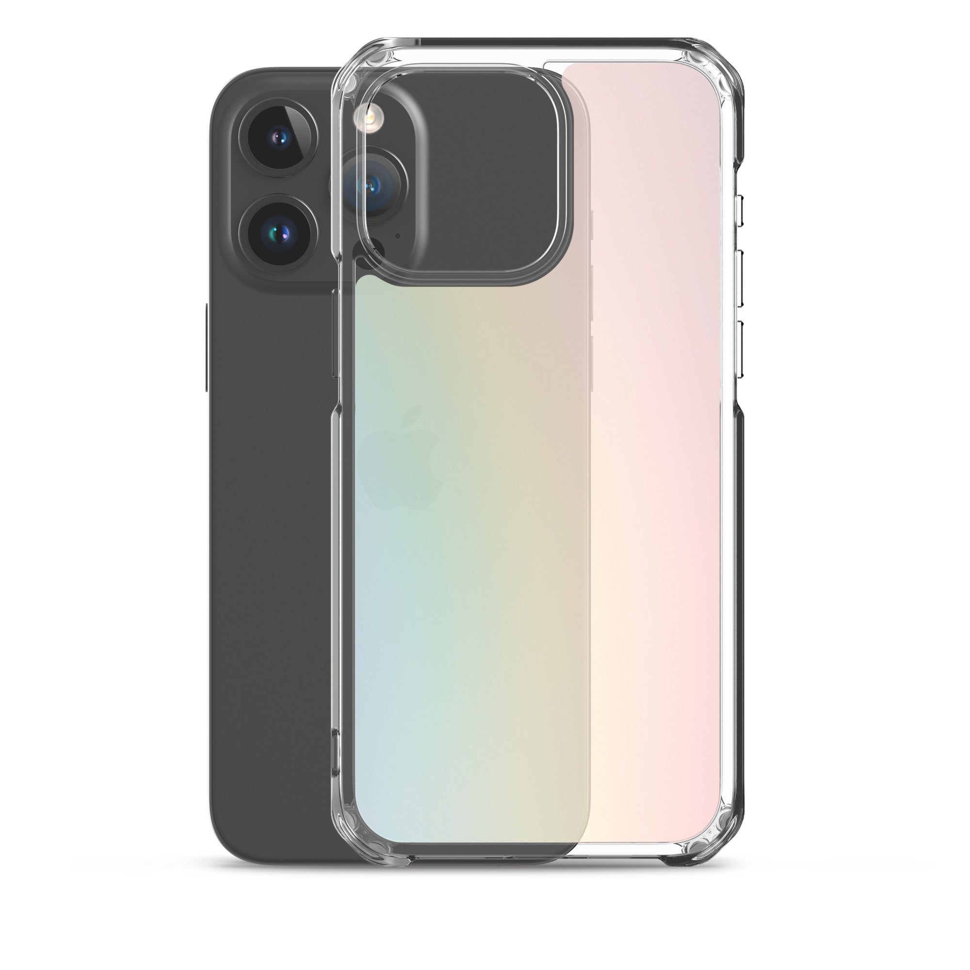 Gradient Shade Clear iPhone® Case, Transparent Luxury Cover, Scratch-Resistant, Available For All Models, JHTEE Accessories. - JHTEE
