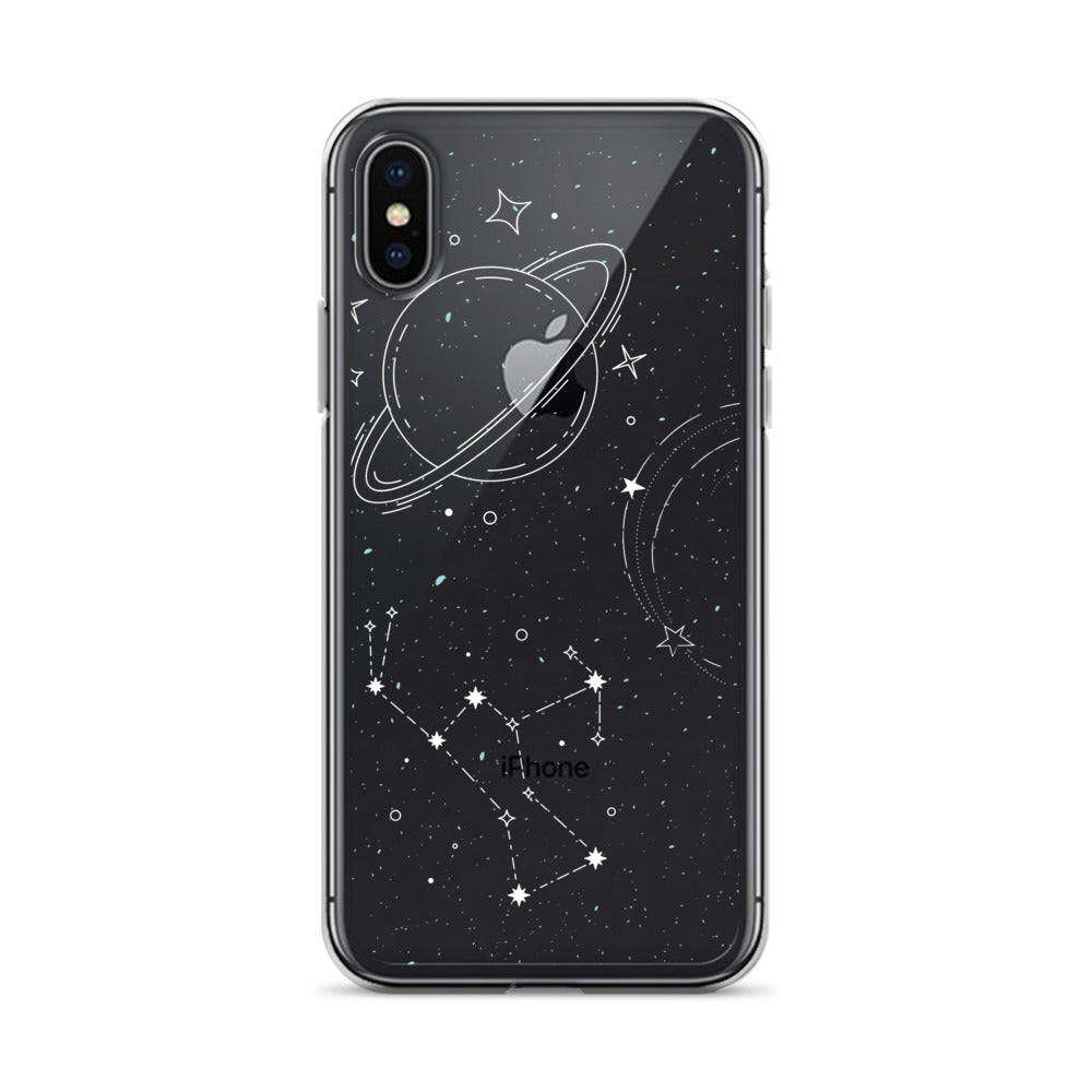 Astro Stars Transparent iPhone® Case, Luxury Cover, Scratch-Resistant, Available For All Models, JHTEE Accessories., - JHTEE, Clear iPhone case, Clear phone case, Dust-proof case, #tag4#, #tag5#, #tag6#, #tag7#, #tag8#, #tag9#, #tag10#, #tag11#, #tag12#, #tag13#, #tag14#, #tag15#, #tag16#, #tag17#, #