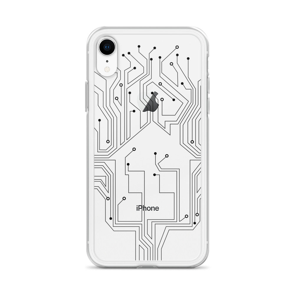 Circuit Clear iPhone® Case, Transparent Luxury Cover, Scratch-Resistant, Available For All Models, JHTEE Accessories., - JHTEE, Clear iPhone case, Clear phone case, Dust-proof case, #tag4#, #tag5#, #tag6#, #tag7#, #tag8#, #tag9#, #tag10#, #tag11#, #tag12#, #tag13#, #tag14#, #tag15#, #tag16#, #tag17#, #