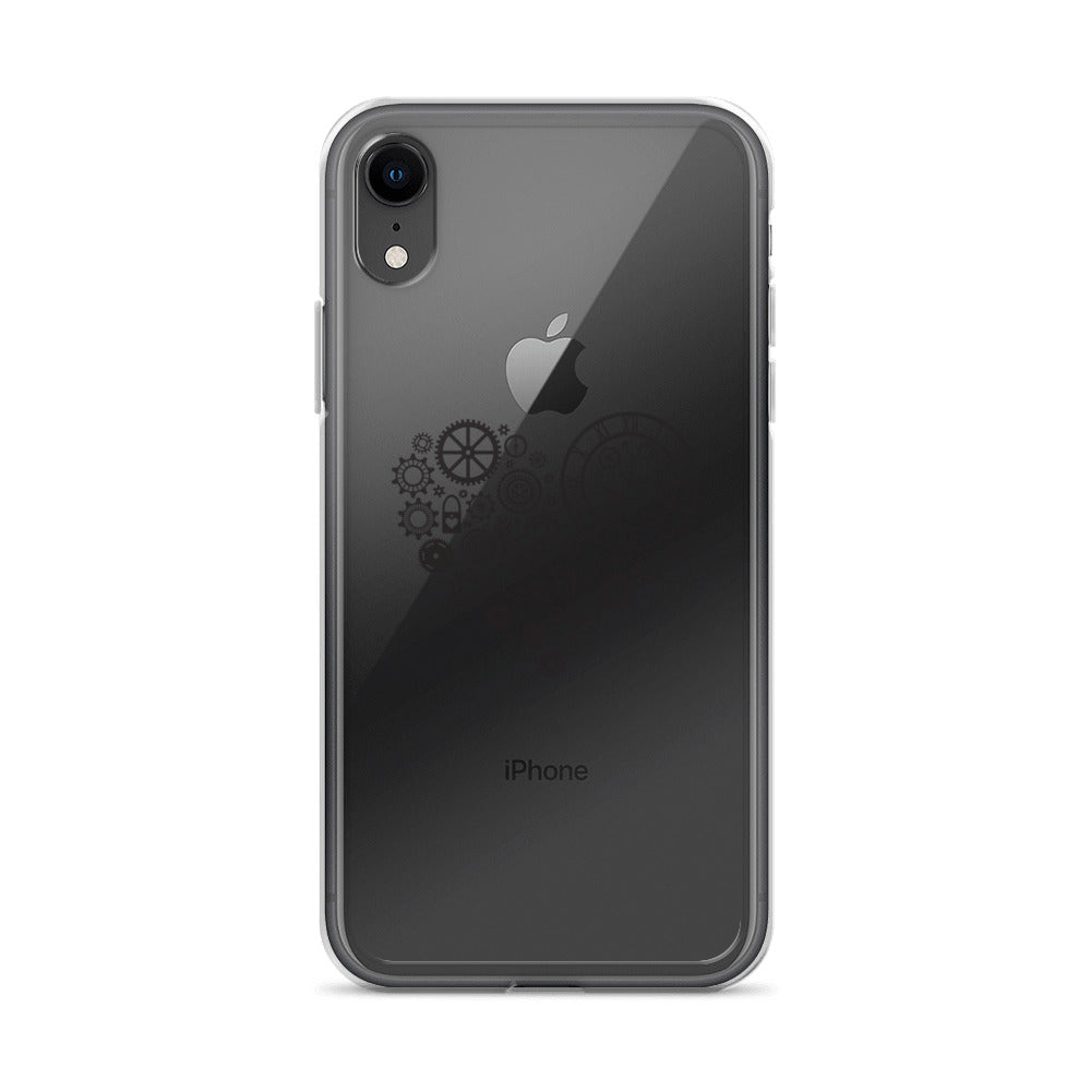 Mechanical Heart Clear iPhone® Case, Transparent Luxury Cover, Scratch-Resistant, Available For All Models, JHTEE Accessories. - JHTEE