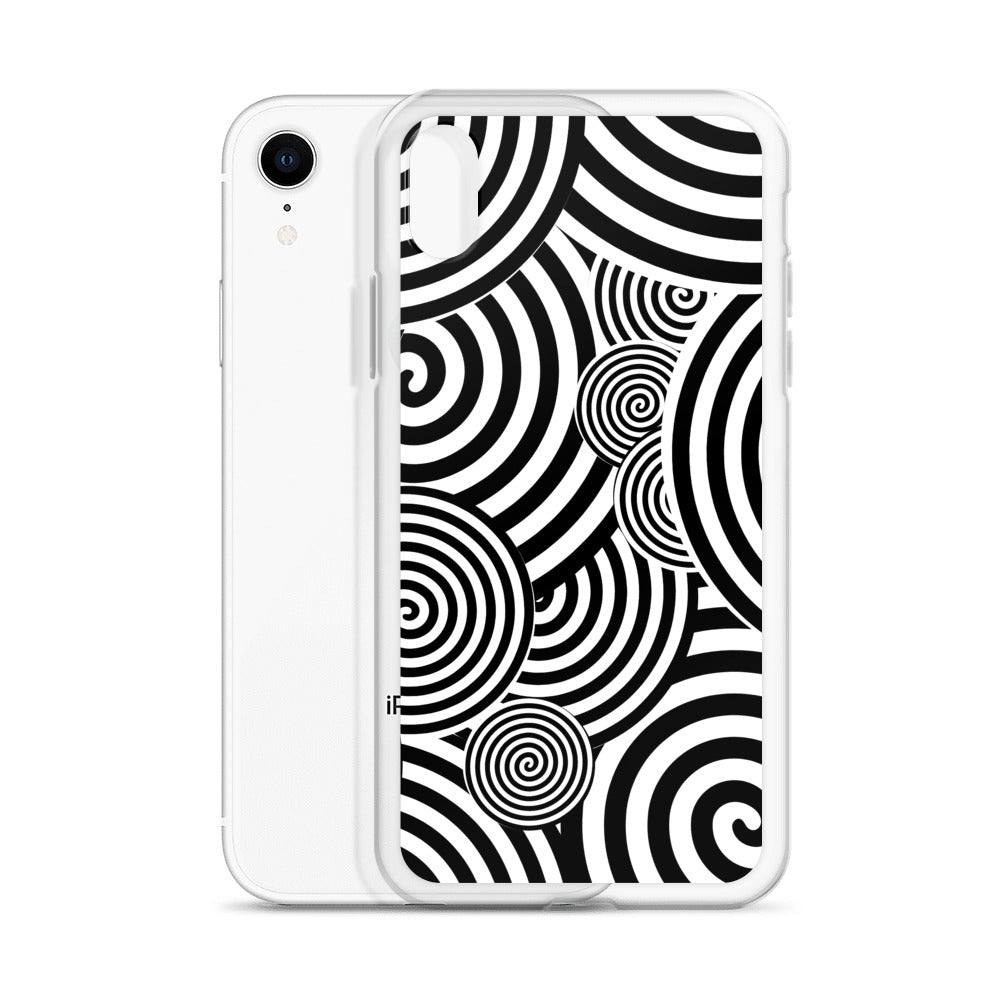 Swirl iPhone® Case, Transparent Luxury Cover, Scratch-Resistant, Available For All Models, JHTEE Accessories. - JHTEE