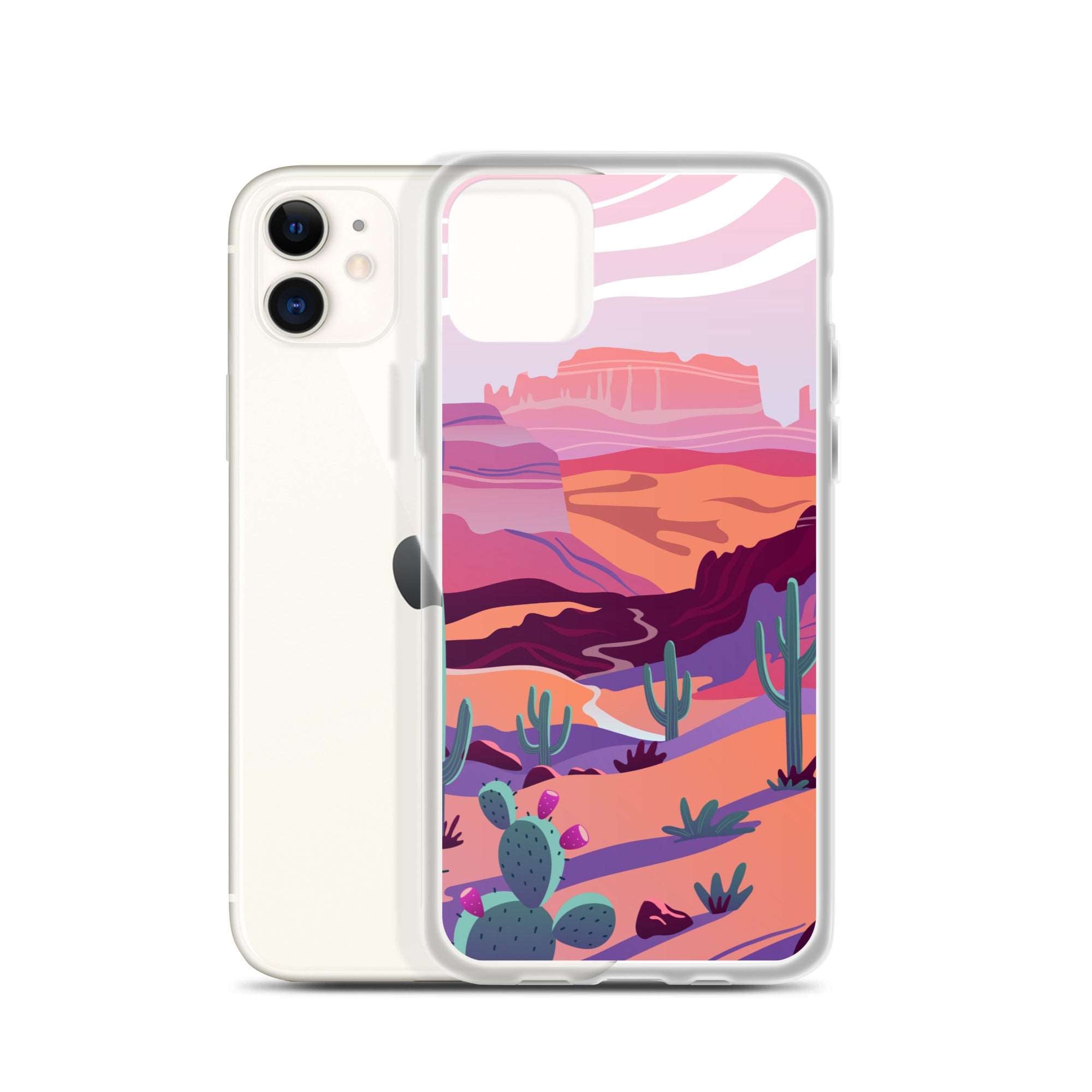 Desert Wild Clear iPhone® Case, Luxury Cover, Scratch-Resistant, Available For All Models, JHTEE Accessories., - JHTEE, Clear iPhone case, Clear phone case, Dust-proof case, #tag4#, #tag5#, #tag6#, #tag7#, #tag8#, #tag9#, #tag10#, #tag11#, #tag12#, #tag13#, #tag14#, #tag15#, #tag16#, #tag17#, #