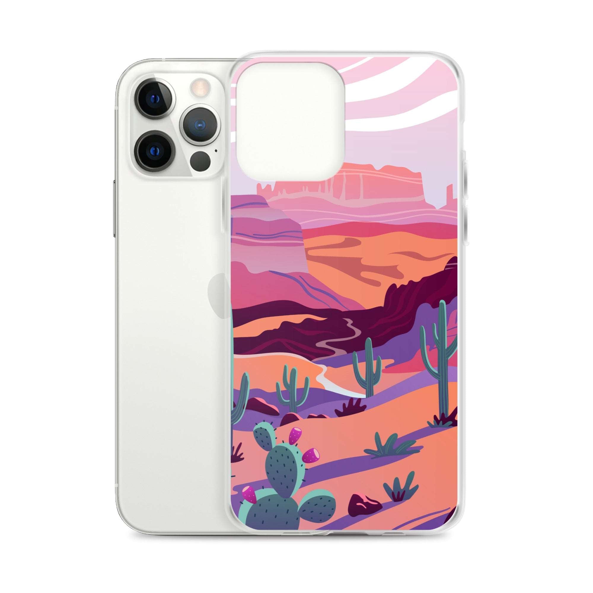 Desert Wild Clear iPhone® Case, Luxury Cover, Scratch-Resistant, Available For All Models, JHTEE Accessories., - JHTEE, Clear iPhone case, Clear phone case, Dust-proof case, #tag4#, #tag5#, #tag6#, #tag7#, #tag8#, #tag9#, #tag10#, #tag11#, #tag12#, #tag13#, #tag14#, #tag15#, #tag16#, #tag17#, #