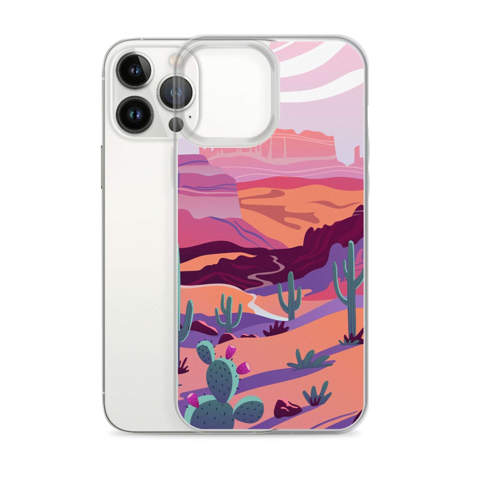 Desert Wild Clear iPhone® Case, Luxury Cover, Scratch-Resistant, Available For All Models, JHTEE Accessories., - JHTEE, Clear iPhone case, Clear phone case, Dust-proof case, #tag4#, #tag5#, #tag6#, #tag7#, #tag8#, #tag9#, #tag10#, #tag11#, #tag12#, #tag13#, #tag14#, #tag15#, #tag16#, #tag17#, #
