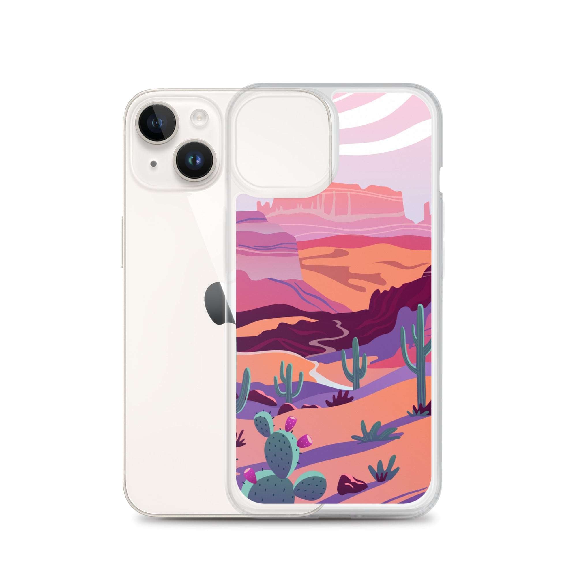 Desert Wild Clear iPhone® Case, Luxury Cover, Scratch-Resistant, Available For All Models, JHTEE Accessories., - JHTEE, Clear iPhone case, Clear phone case, Dust-proof case, #tag4#, #tag5#, #tag6#, #tag7#, #tag8#, #tag9#, #tag10#, #tag11#, #tag12#, #tag13#, #tag14#, #tag15#, #tag16#, #tag17#, #