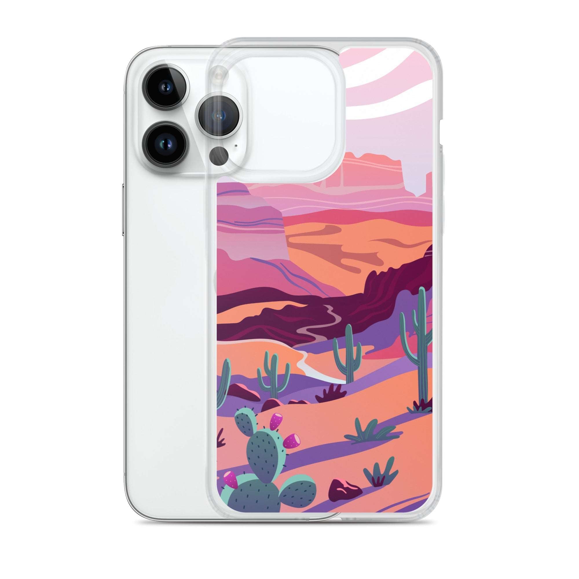 Desert Wild Clear iPhone® Case, Luxury Cover, Scratch-Resistant, Available For All Models, JHTEE Accessories., - JHTEE, Clear iPhone case, Clear phone case, Dust-proof case, #tag4#, #tag5#, #tag6#, #tag7#, #tag8#, #tag9#, #tag10#, #tag11#, #tag12#, #tag13#, #tag14#, #tag15#, #tag16#, #tag17#, #