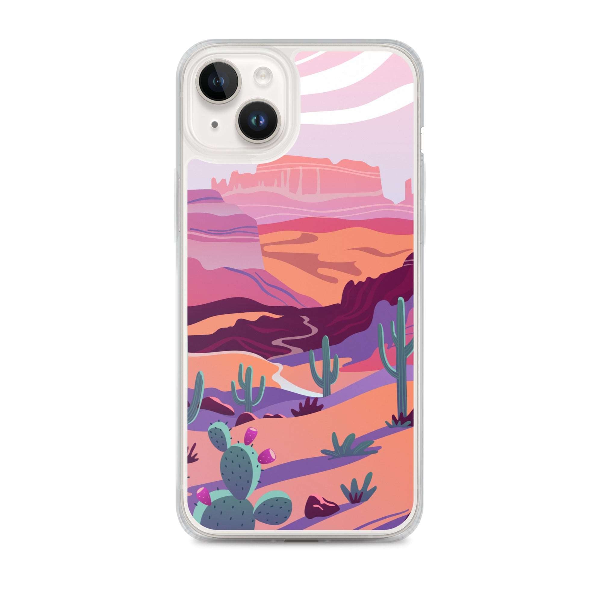 Desert Wild Clear iPhone® Case, Luxury Cover, Scratch-Resistant, Available For All Models, JHTEE Accessories., - JHTEE, Clear iPhone case, Clear phone case, Dust-proof case, #tag4#, #tag5#, #tag6#, #tag7#, #tag8#, #tag9#, #tag10#, #tag11#, #tag12#, #tag13#, #tag14#, #tag15#, #tag16#, #tag17#, #