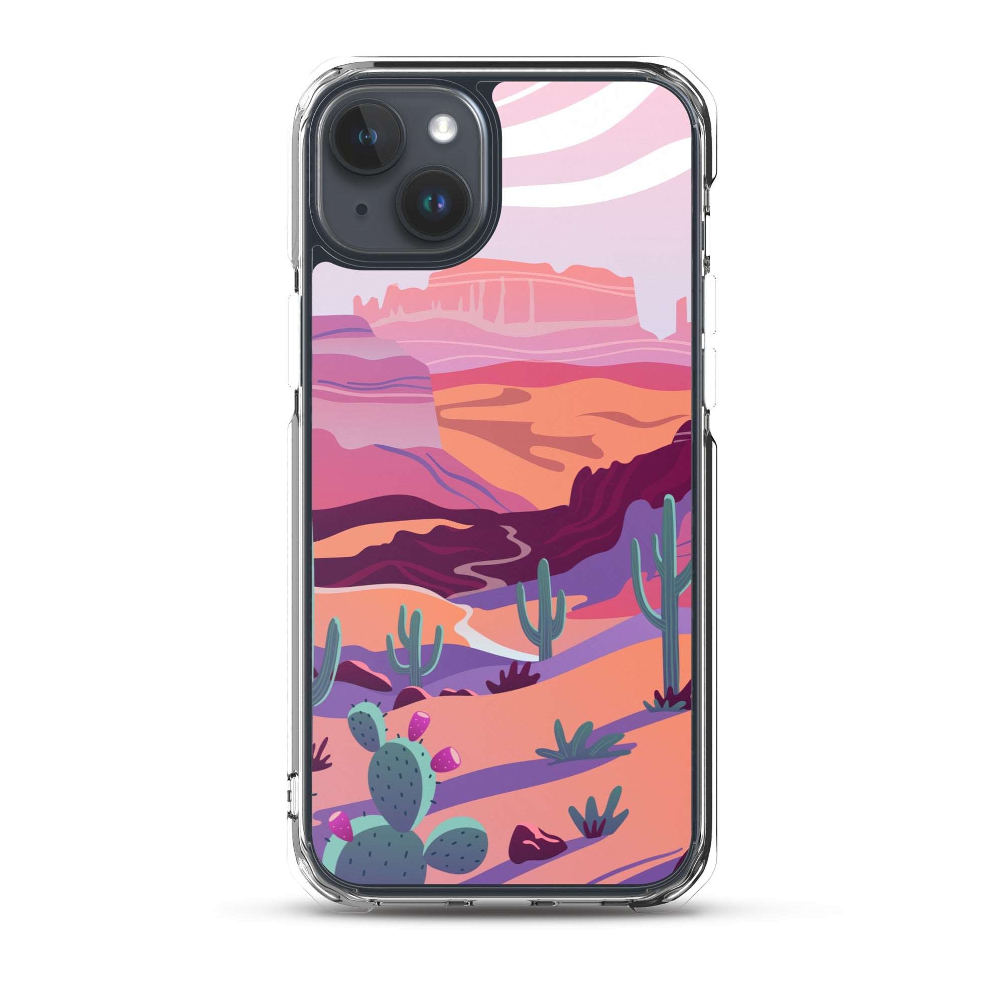 Desert Wild Clear iPhone® Case, Luxury Cover, Scratch-Resistant, Available For All Models, JHTEE Accessories., - JHTEE, Clear iPhone case, Clear phone case, Dust-proof case, #tag4#, #tag5#, #tag6#, #tag7#, #tag8#, #tag9#, #tag10#, #tag11#, #tag12#, #tag13#, #tag14#, #tag15#, #tag16#, #tag17#, #