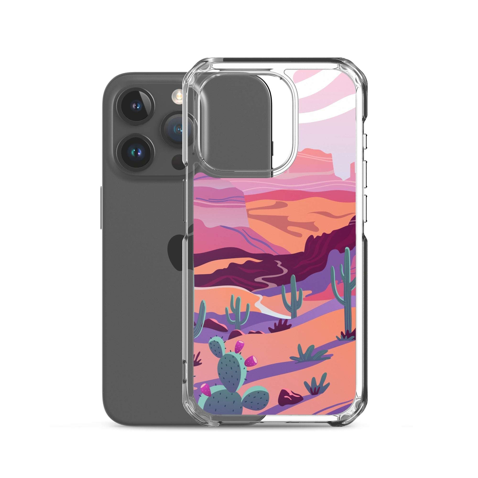 Desert Wild Clear iPhone® Case, Luxury Cover, Scratch-Resistant, Available For All Models, JHTEE Accessories., - JHTEE, Clear iPhone case, Clear phone case, Dust-proof case, #tag4#, #tag5#, #tag6#, #tag7#, #tag8#, #tag9#, #tag10#, #tag11#, #tag12#, #tag13#, #tag14#, #tag15#, #tag16#, #tag17#, #