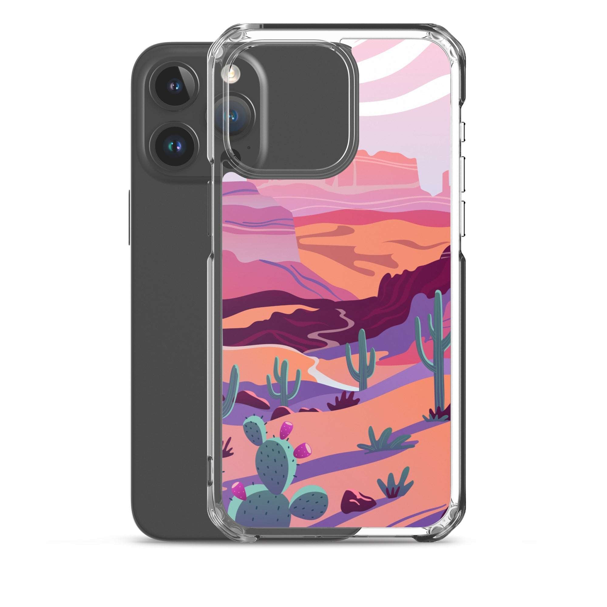 Desert Wild Clear iPhone® Case, Luxury Cover, Scratch-Resistant, Available For All Models, JHTEE Accessories., - JHTEE, Clear iPhone case, Clear phone case, Dust-proof case, #tag4#, #tag5#, #tag6#, #tag7#, #tag8#, #tag9#, #tag10#, #tag11#, #tag12#, #tag13#, #tag14#, #tag15#, #tag16#, #tag17#, #