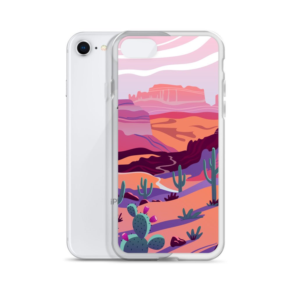 Desert Wild Clear iPhone® Case, Luxury Cover, Scratch-Resistant, Available For All Models, JHTEE Accessories., - JHTEE, Clear iPhone case, Clear phone case, Dust-proof case, #tag4#, #tag5#, #tag6#, #tag7#, #tag8#, #tag9#, #tag10#, #tag11#, #tag12#, #tag13#, #tag14#, #tag15#, #tag16#, #tag17#, #