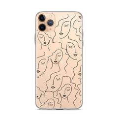 Faces Clear iPhone Case, Transparent Luxury Cover, Scratch-Resistant, Available For All Models, JHTEE Accessories., - JHTEE, Clear iPhone case, Clear phone case, Dust-proof case, #tag4#, #tag5#, #tag6#, #tag7#, #tag8#, #tag9#, #tag10#, #tag11#, #tag12#, #tag13#, #tag14#, #tag15#, #tag16#, #tag17#, #