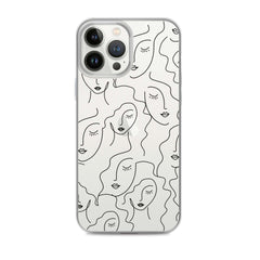 Faces Clear iPhone Case, Transparent Luxury Cover, Scratch-Resistant, Available For All Models, JHTEE Accessories., - JHTEE, Clear iPhone case, Clear phone case, Dust-proof case, #tag4#, #tag5#, #tag6#, #tag7#, #tag8#, #tag9#, #tag10#, #tag11#, #tag12#, #tag13#, #tag14#, #tag15#, #tag16#, #tag17#, #