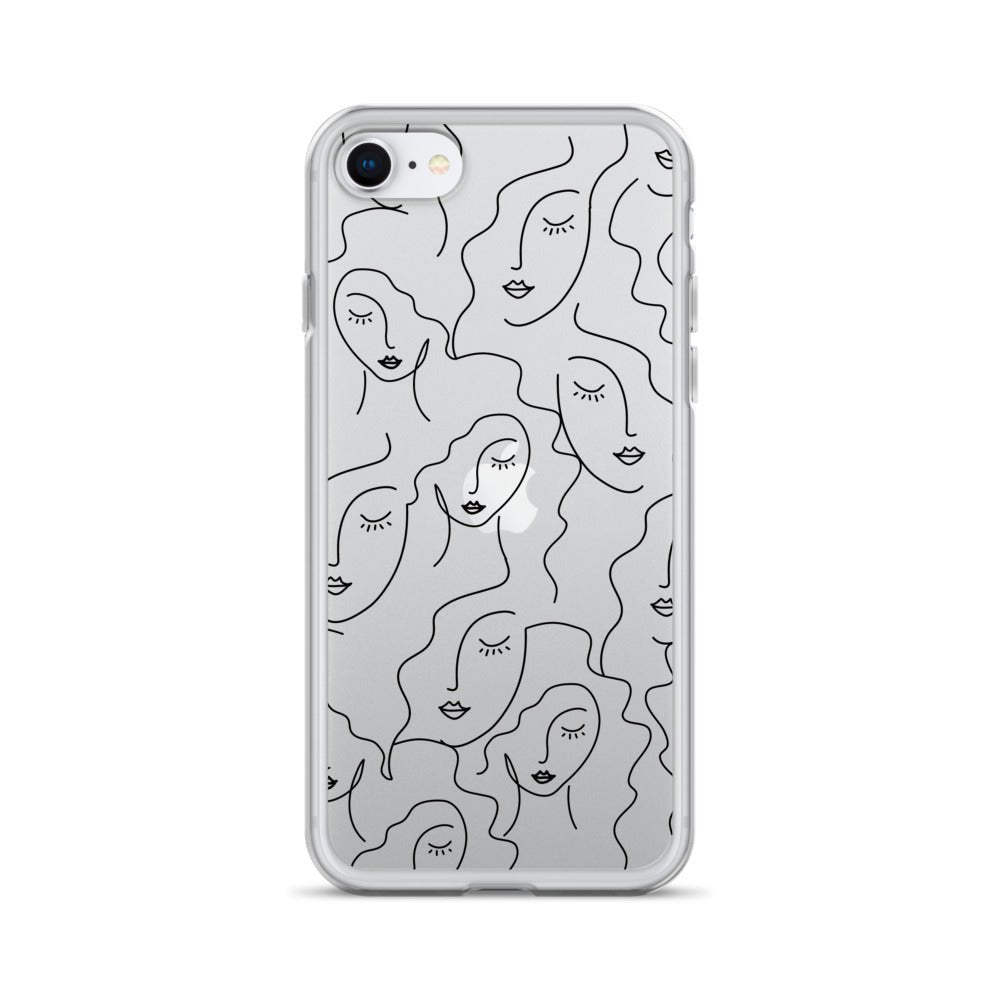 Faces Clear iPhone Case, Transparent Luxury Cover, Scratch-Resistant, Available For All Models, JHTEE Accessories., - JHTEE, Clear iPhone case, Clear phone case, Dust-proof case, #tag4#, #tag5#, #tag6#, #tag7#, #tag8#, #tag9#, #tag10#, #tag11#, #tag12#, #tag13#, #tag14#, #tag15#, #tag16#, #tag17#, #