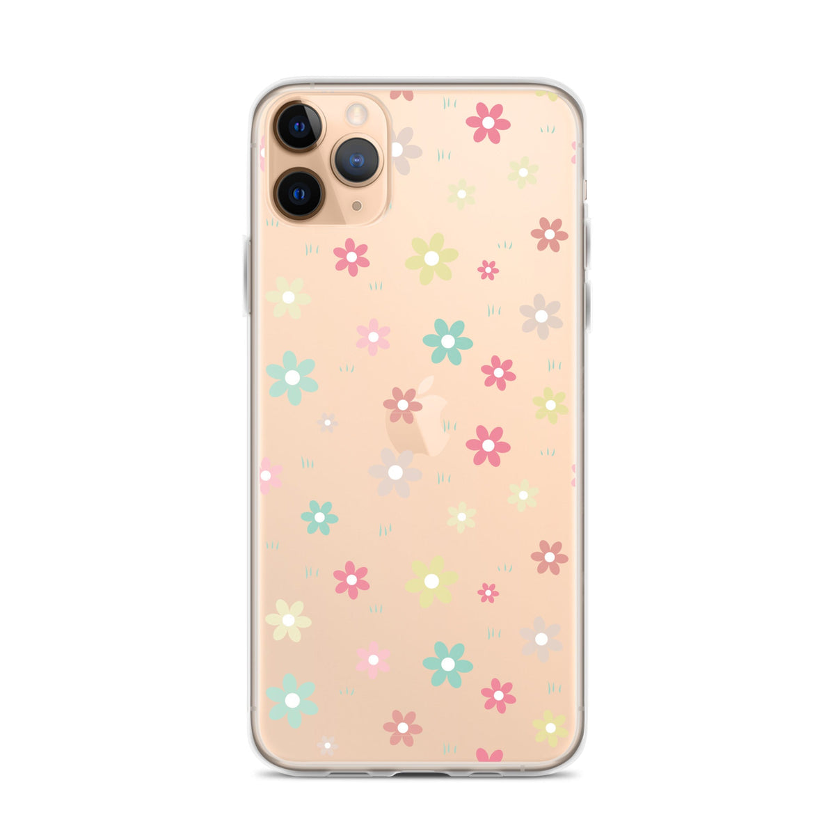 Flowers Doodle Clear iPhone® Case, Transparent Luxury Cover, Scratch-Resistant, Available For All Models, JHTEE Accessories., - JHTEE, Clear iPhone case, Clear phone case, Dust-proof case, #tag4#, #tag5#, #tag6#, #tag7#, #tag8#, #tag9#, #tag10#, #tag11#, #tag12#, #tag13#, #tag14#, #tag15#, #tag16#, #tag17#, #