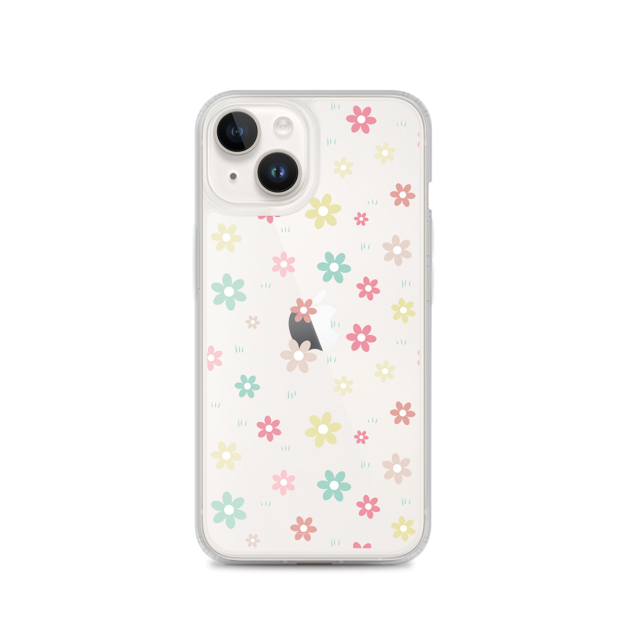 Flowers Doodle Clear iPhone® Case, Transparent Luxury Cover, Scratch-Resistant, Available For All Models, JHTEE Accessories., - JHTEE, Clear iPhone case, Clear phone case, Dust-proof case, #tag4#, #tag5#, #tag6#, #tag7#, #tag8#, #tag9#, #tag10#, #tag11#, #tag12#, #tag13#, #tag14#, #tag15#, #tag16#, #tag17#, #
