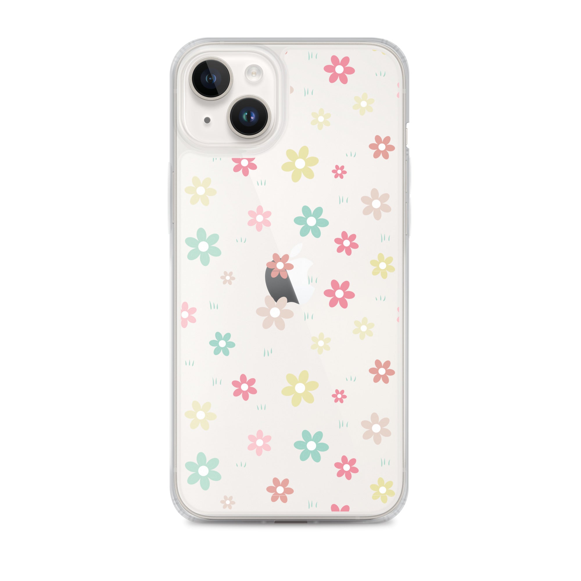 Flowers Doodle Clear iPhone® Case, Transparent Luxury Cover, Scratch-Resistant, Available For All Models, JHTEE Accessories., - JHTEE, Clear iPhone case, Clear phone case, Dust-proof case, #tag4#, #tag5#, #tag6#, #tag7#, #tag8#, #tag9#, #tag10#, #tag11#, #tag12#, #tag13#, #tag14#, #tag15#, #tag16#, #tag17#, #