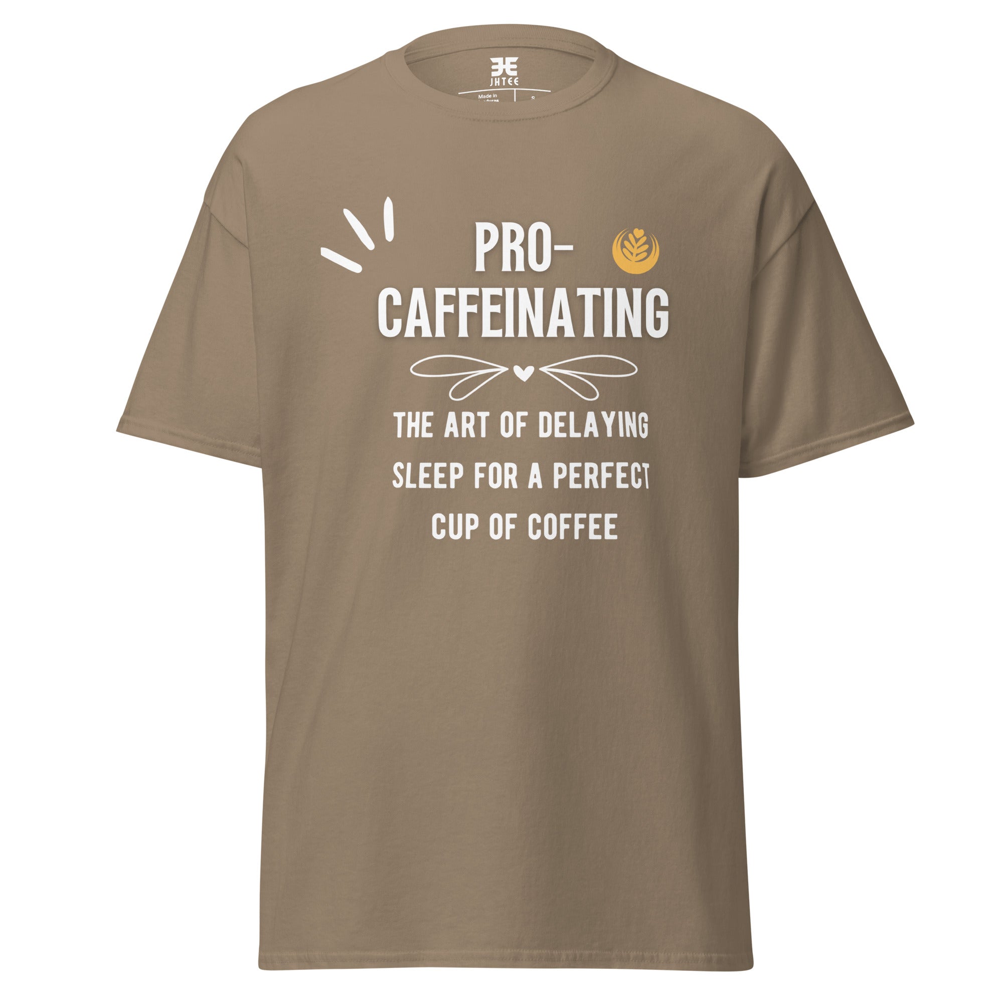 Procaffeinating Graphic Tee, Unisex T-Shirt, JHTEE Apparel, Coffee TShirt - JHTEE