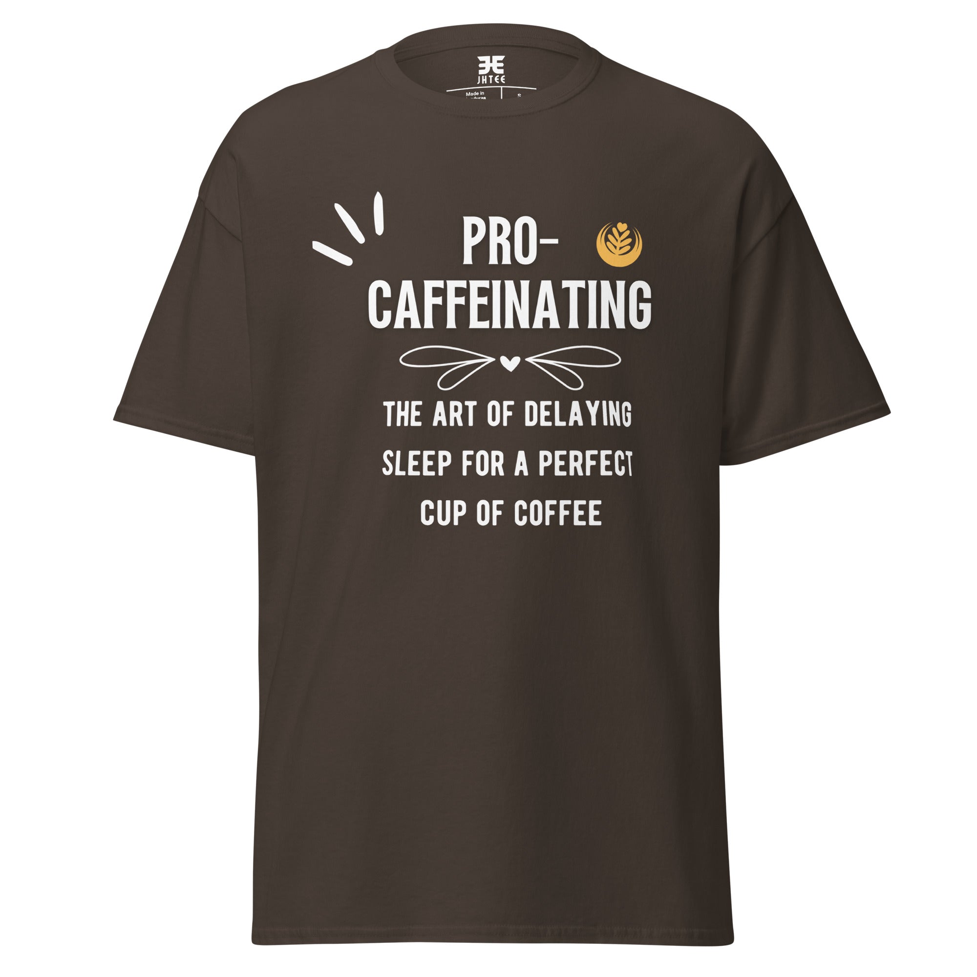 Procaffeinating Graphic Tee, Unisex T-Shirt, JHTEE Apparel, Coffee TShirt - JHTEE