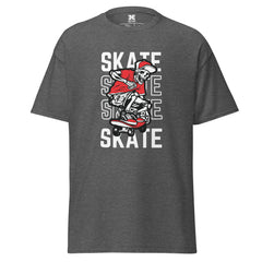Skeleton Roller Skate Graphic Tee, Unisex T-Shirt, JHTEE Apparel, Fun Sport TShirt - JHTEE