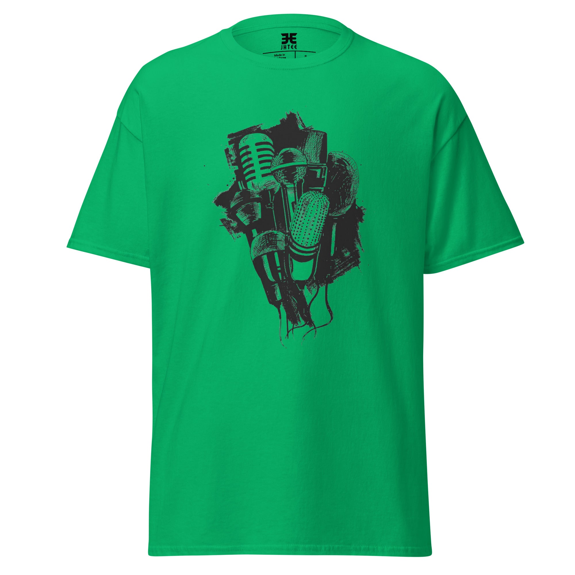 Mics Graphic Tee, Unisex T-Shirt, JHTEE Apparel, Casual TShirt, Music Lovers Shirt - JHTEE