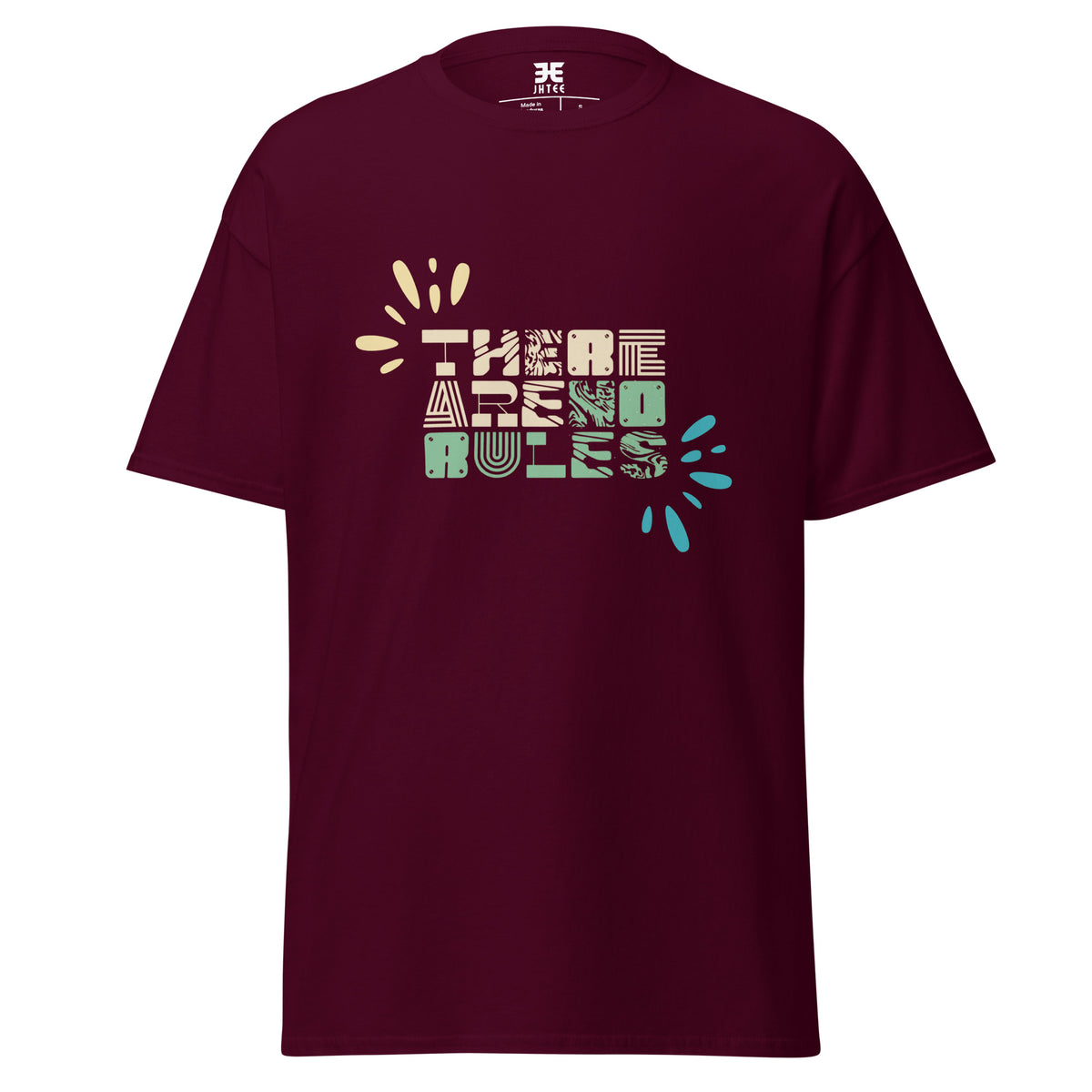 There Are No Rules : Graphic Tee, Unisex Motivational T-Shirt