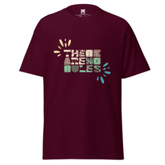 There Are No Rules : Graphic Tee, Unisex Motivational T-Shirt
