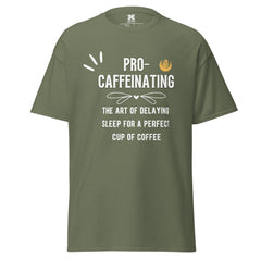Procaffeinating Graphic Tee, Unisex T-Shirt, JHTEE Apparel, Coffee TShirt - JHTEE