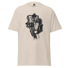 Mics Graphic Tee, Unisex T-Shirt, JHTEE Apparel, Casual TShirt, Music Lovers Shirt - JHTEE