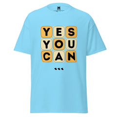 Yes You Can Graphic Tee, Unisex T-Shirt, JHTEE Apparel, Casual TShirt, Gym Shirt - JHTEE