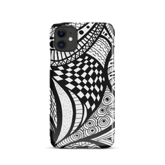 Rangoli Design iPhone® Dual-Layered Tough Case : Fashionable Protection, Induction Charging Compatible, Global Shipping, JHTEE Accessories. - JHTEE