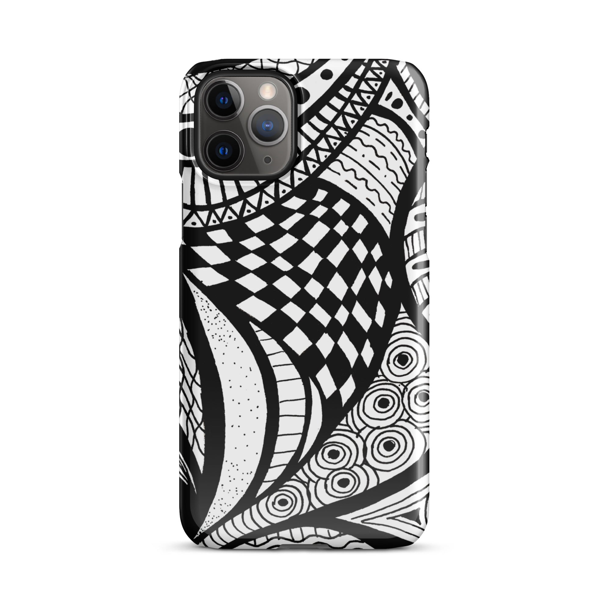 Rangoli Design iPhone® Dual-Layered Tough Case : Fashionable Protection, Induction Charging Compatible, Global Shipping, JHTEE Accessories. - JHTEE
