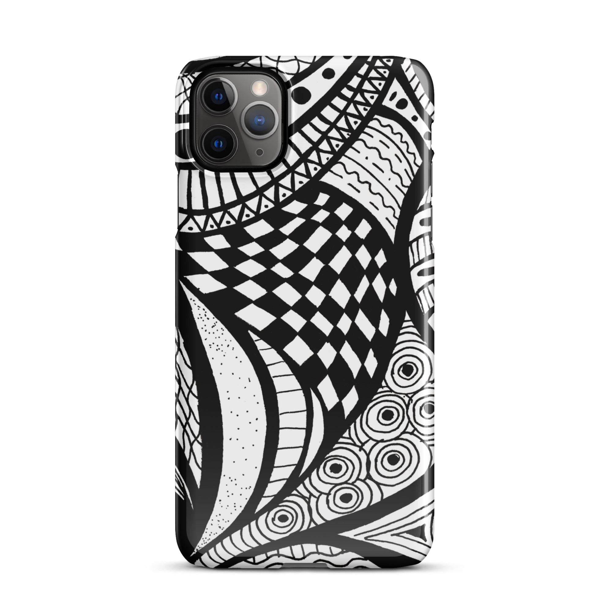 Rangoli Design iPhone® Dual-Layered Tough Case : Fashionable Protection, Induction Charging Compatible, Global Shipping, JHTEE Accessories. - JHTEE