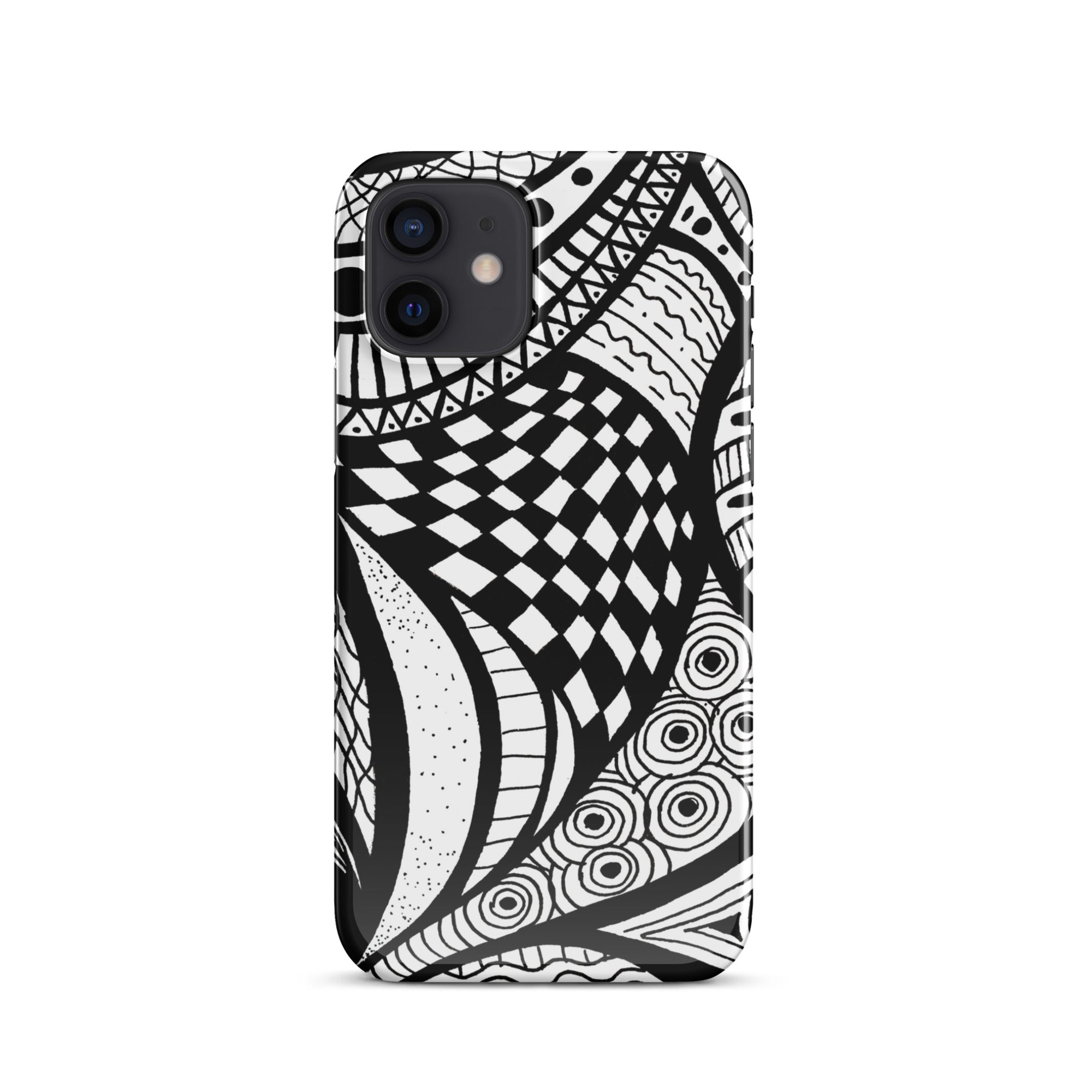 Rangoli Design iPhone® Dual-Layered Tough Case : Fashionable Protection, Induction Charging Compatible, Global Shipping, JHTEE Accessories. - JHTEE