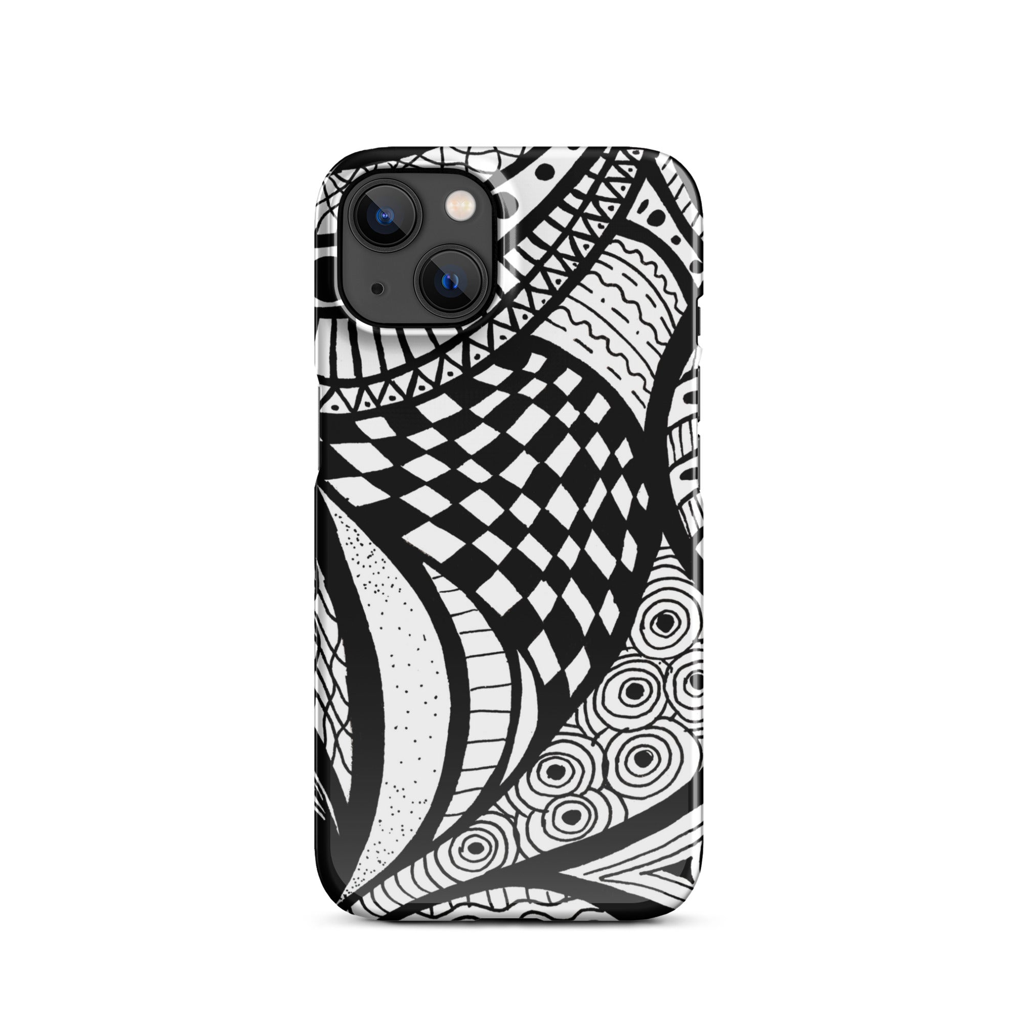 Rangoli Design iPhone® Dual-Layered Tough Case : Fashionable Protection, Induction Charging Compatible, Global Shipping, JHTEE Accessories. - JHTEE