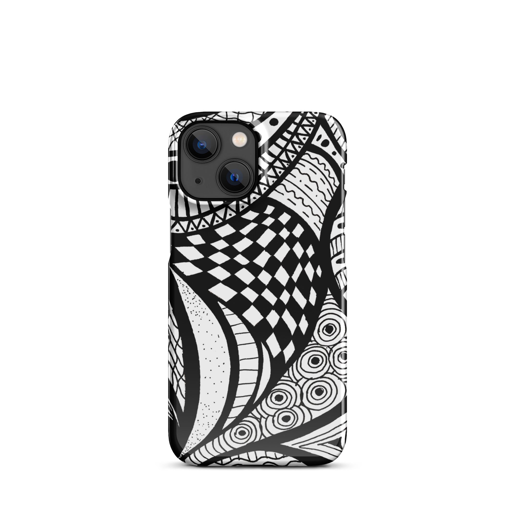 Rangoli Design iPhone® Dual-Layered Tough Case : Fashionable Protection, Induction Charging Compatible, Global Shipping, JHTEE Accessories. - JHTEE