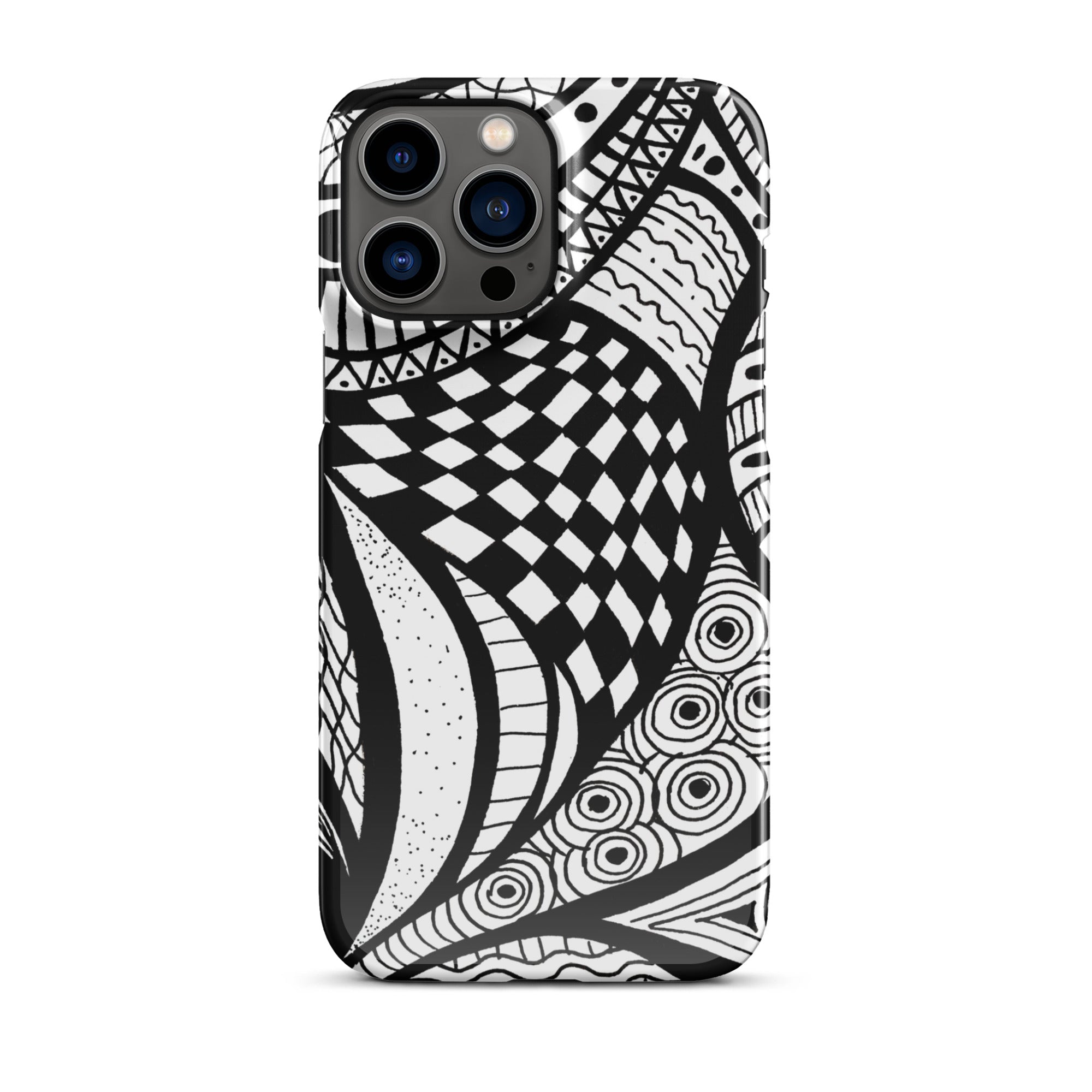 Rangoli Design iPhone® Dual-Layered Tough Case : Fashionable Protection, Induction Charging Compatible, Global Shipping, JHTEE Accessories. - JHTEE