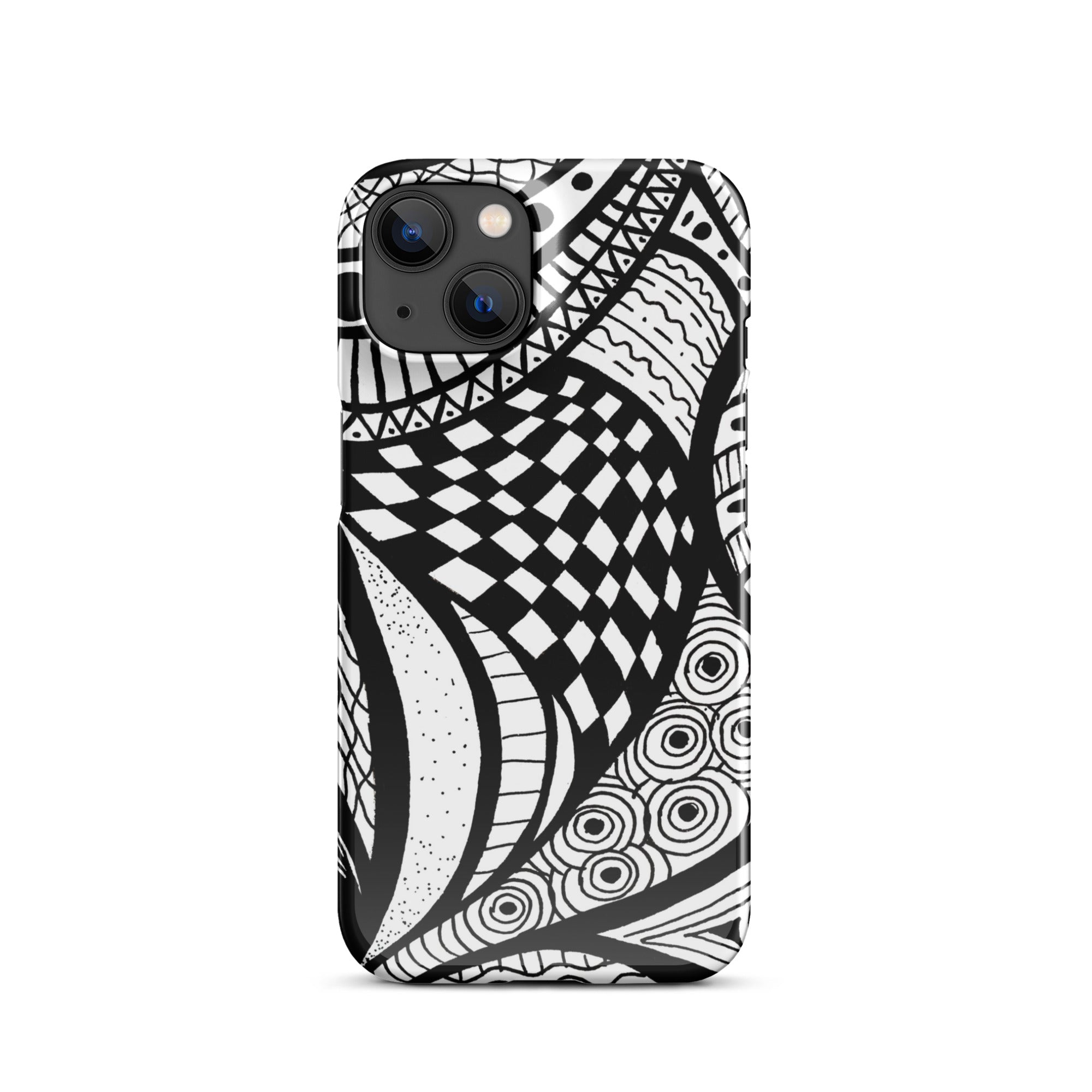 Rangoli Design iPhone® Dual-Layered Tough Case : Fashionable Protection, Induction Charging Compatible, Global Shipping, JHTEE Accessories. - JHTEE