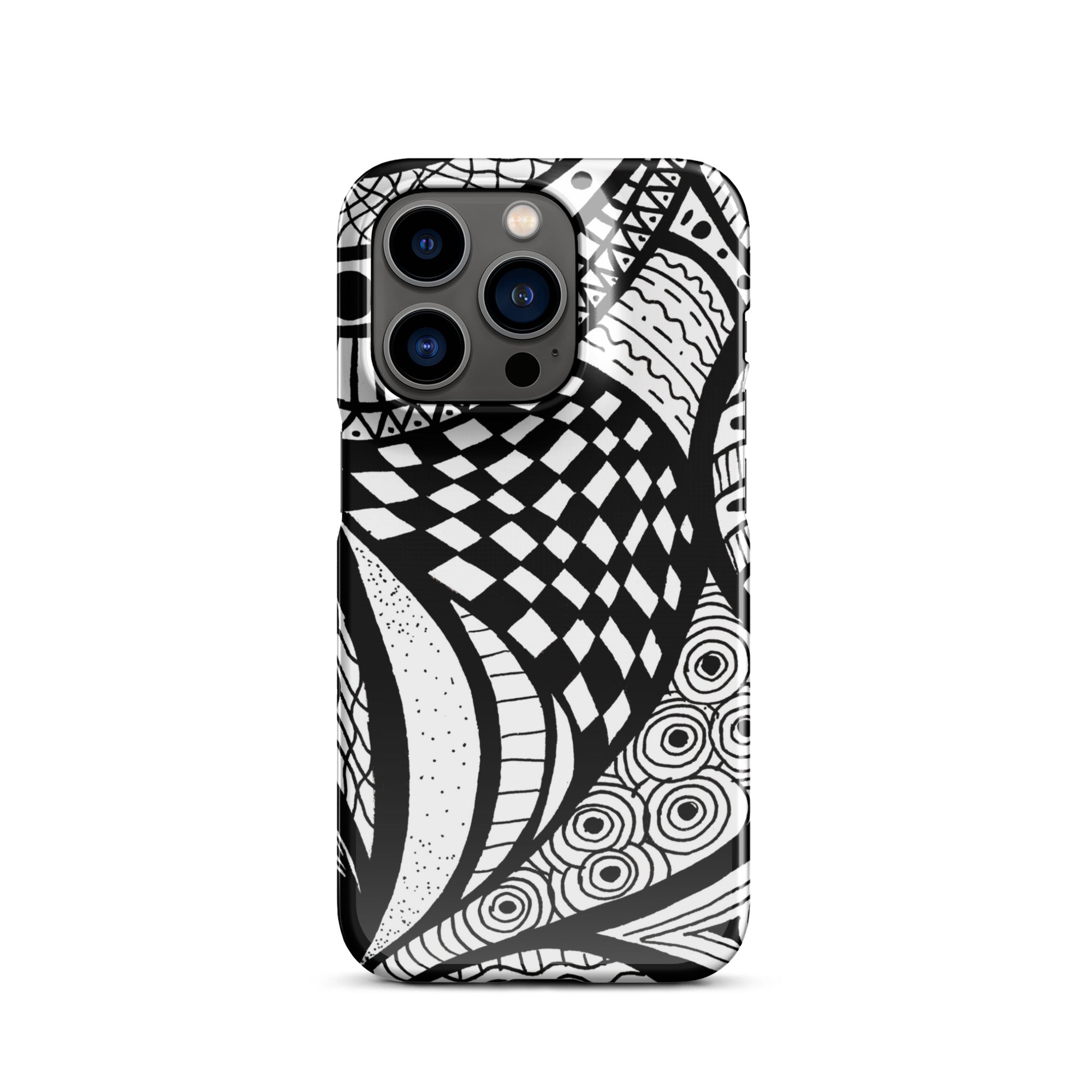 Rangoli Design iPhone® Dual-Layered Tough Case : Fashionable Protection, Induction Charging Compatible, Global Shipping, JHTEE Accessories. - JHTEE