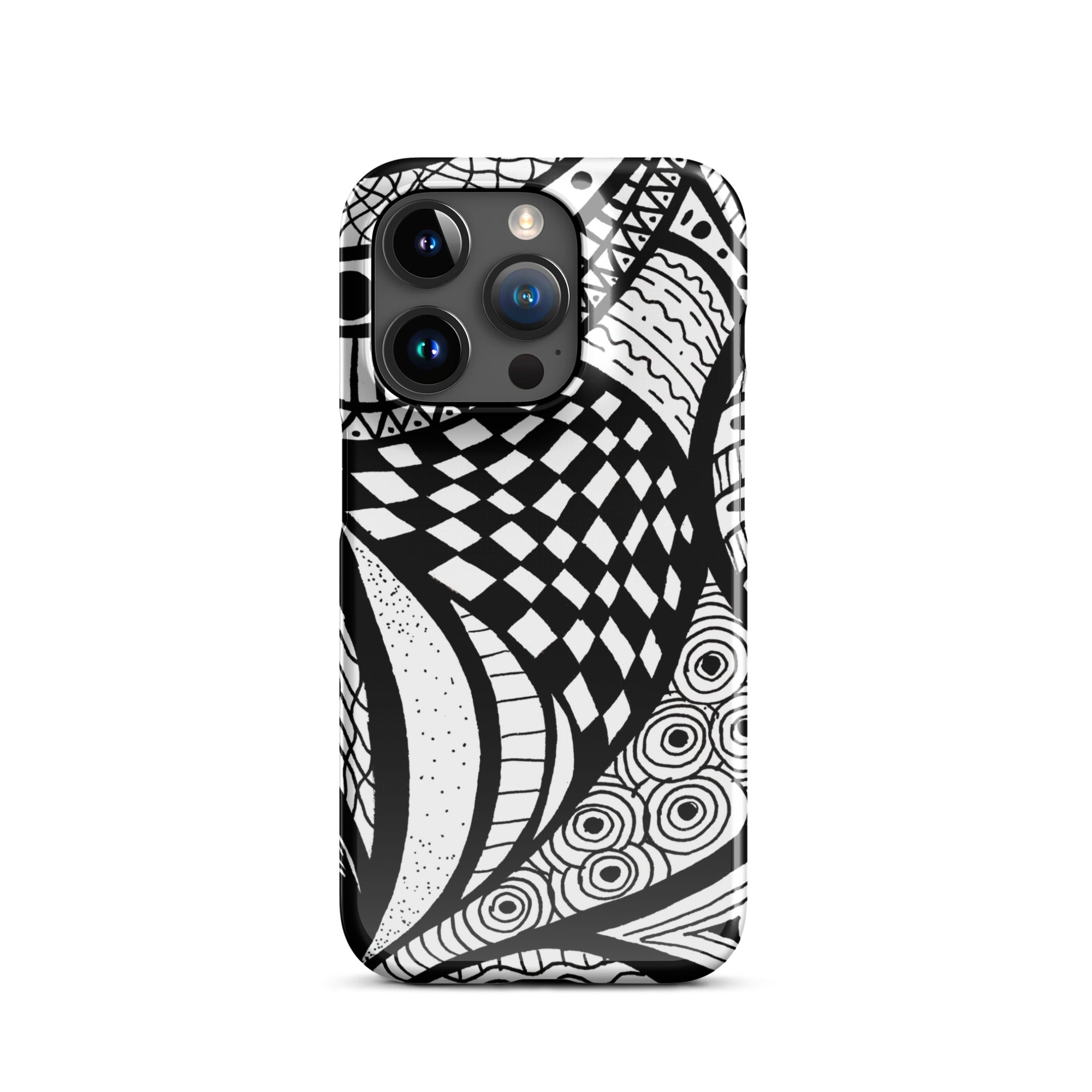 Rangoli Design iPhone® Dual-Layered Tough Case : Fashionable Protection, Induction Charging Compatible, Global Shipping, JHTEE Accessories. - JHTEE