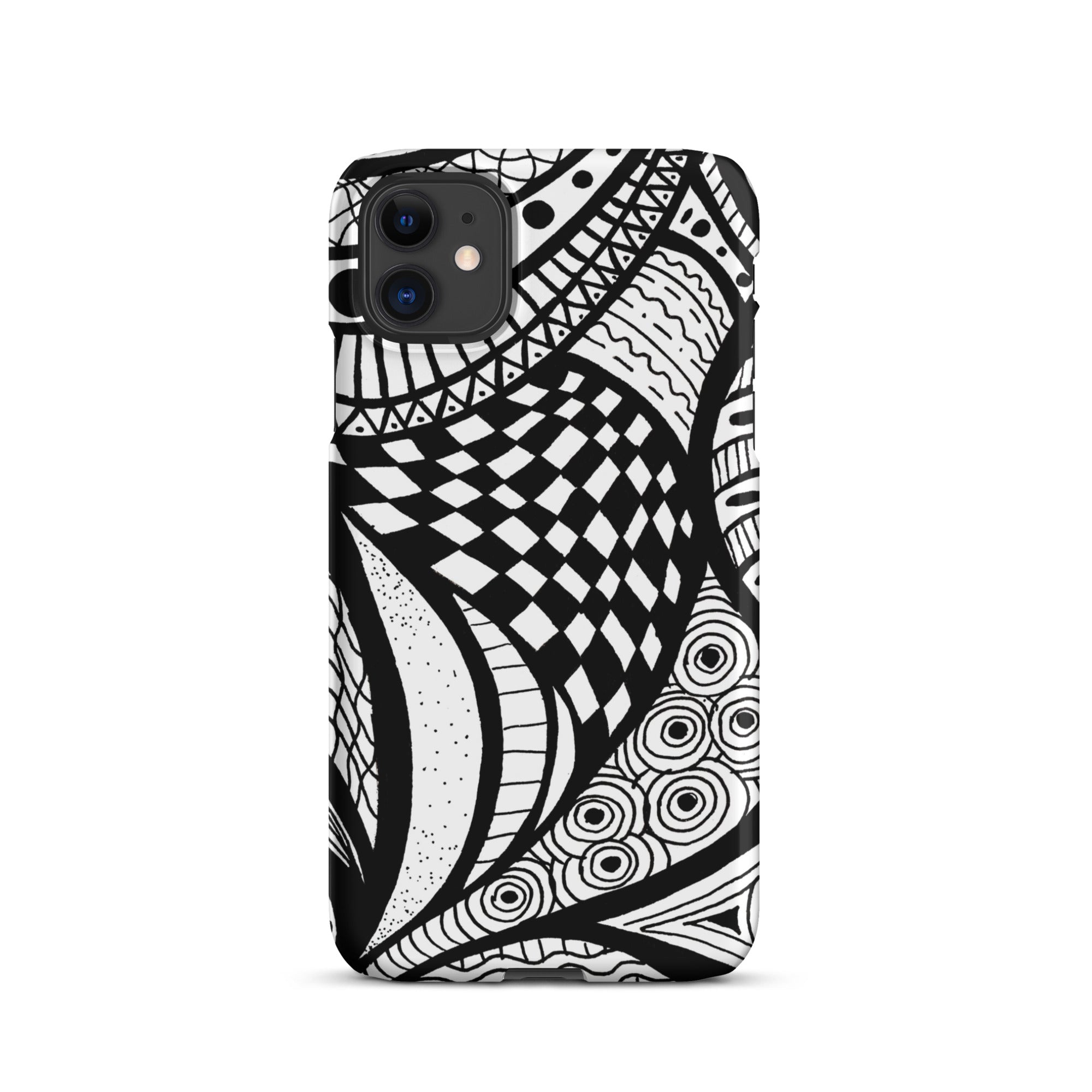 Rangoli Design iPhone® Dual-Layered Tough Case : Fashionable Protection, Induction Charging Compatible, Global Shipping, JHTEE Accessories. - JHTEE